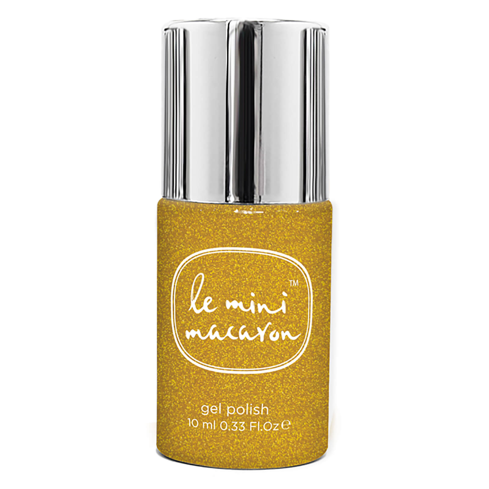 Esmalte en gel de Le Mini Macaron - Gold Glitter (10 ml)