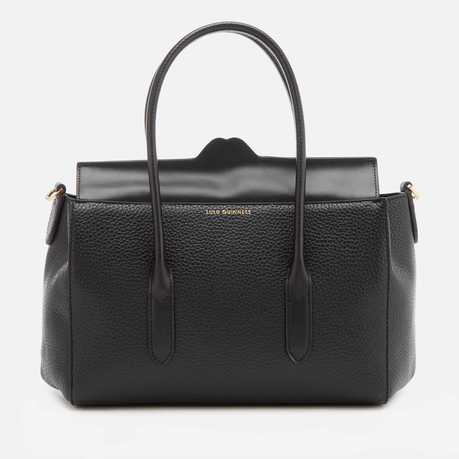 Lulu guinness black and white bag top