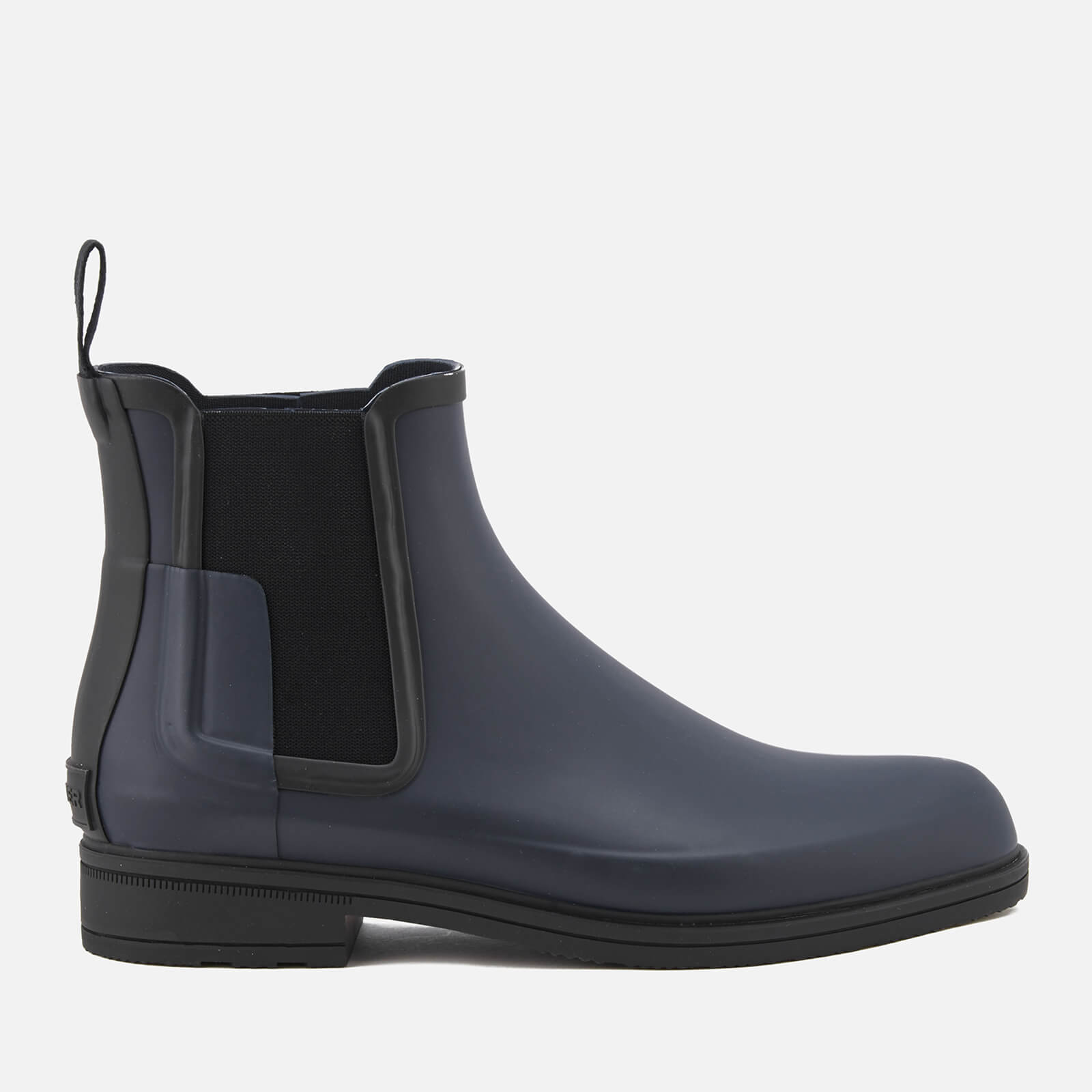 Hunter refined chelsea boots black new arrivals
