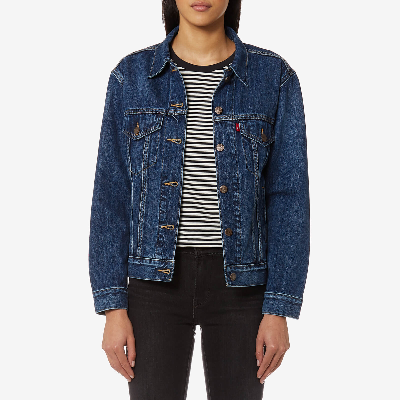 Levi s Women s Ex Boyfriend Trucker Jacket Stoop Culture Coggles