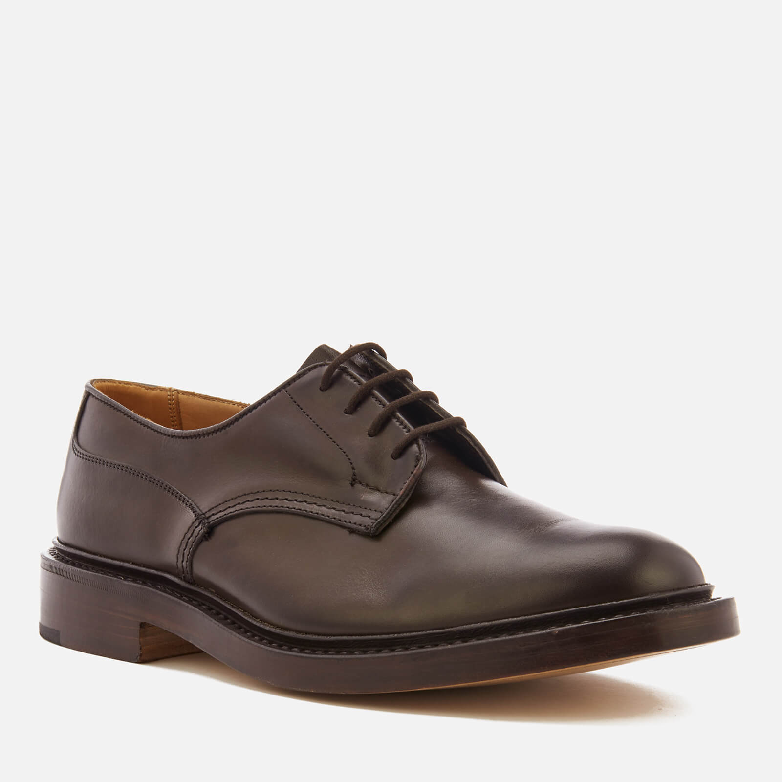 Tricker s Men s Woodstock Leather Derby Shoes Espresso Burnished