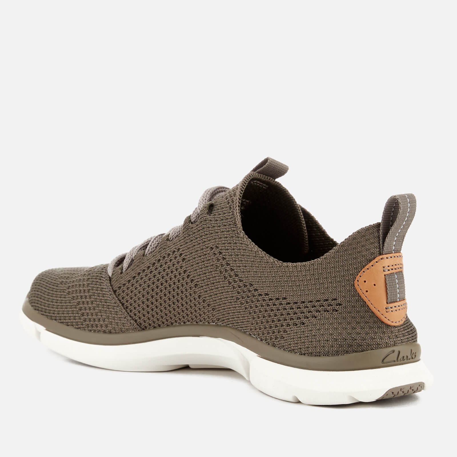 Clarks Men s Triken Run Mesh Trainers Sage Allsole