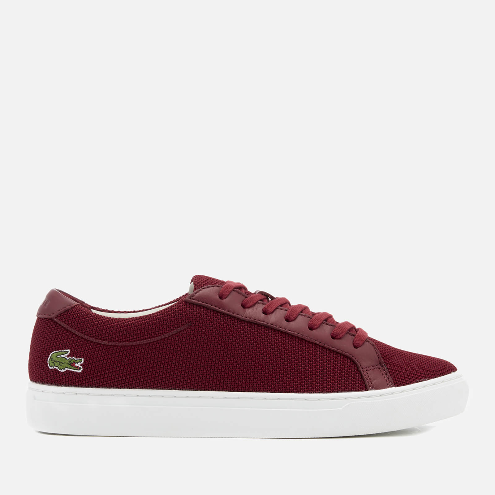 Lacoste Men s L.12.12 117 Trainers Dark Red Allsole
