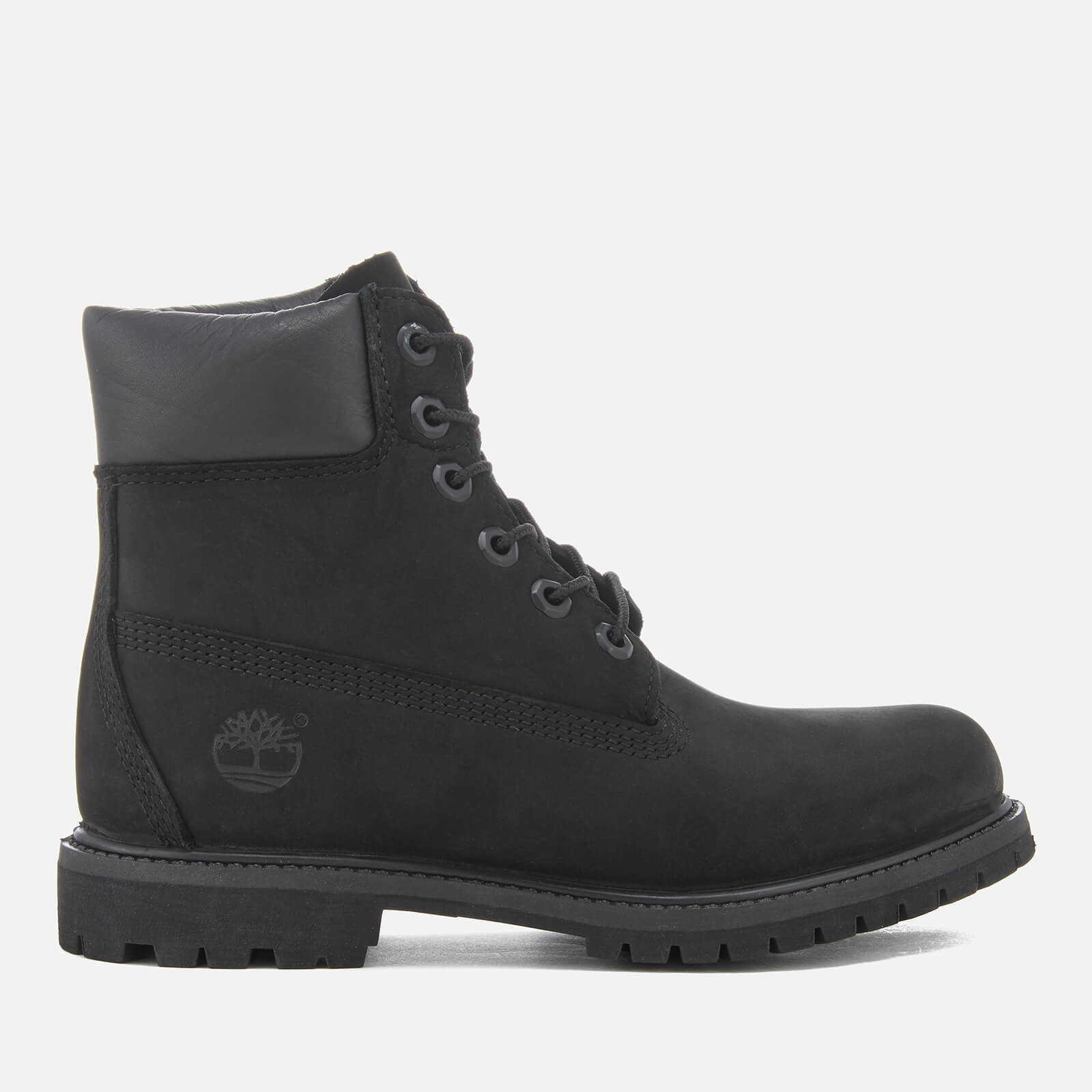 Timberland Women s 6 Inch Nubuck Premium Boots Black Allsole
