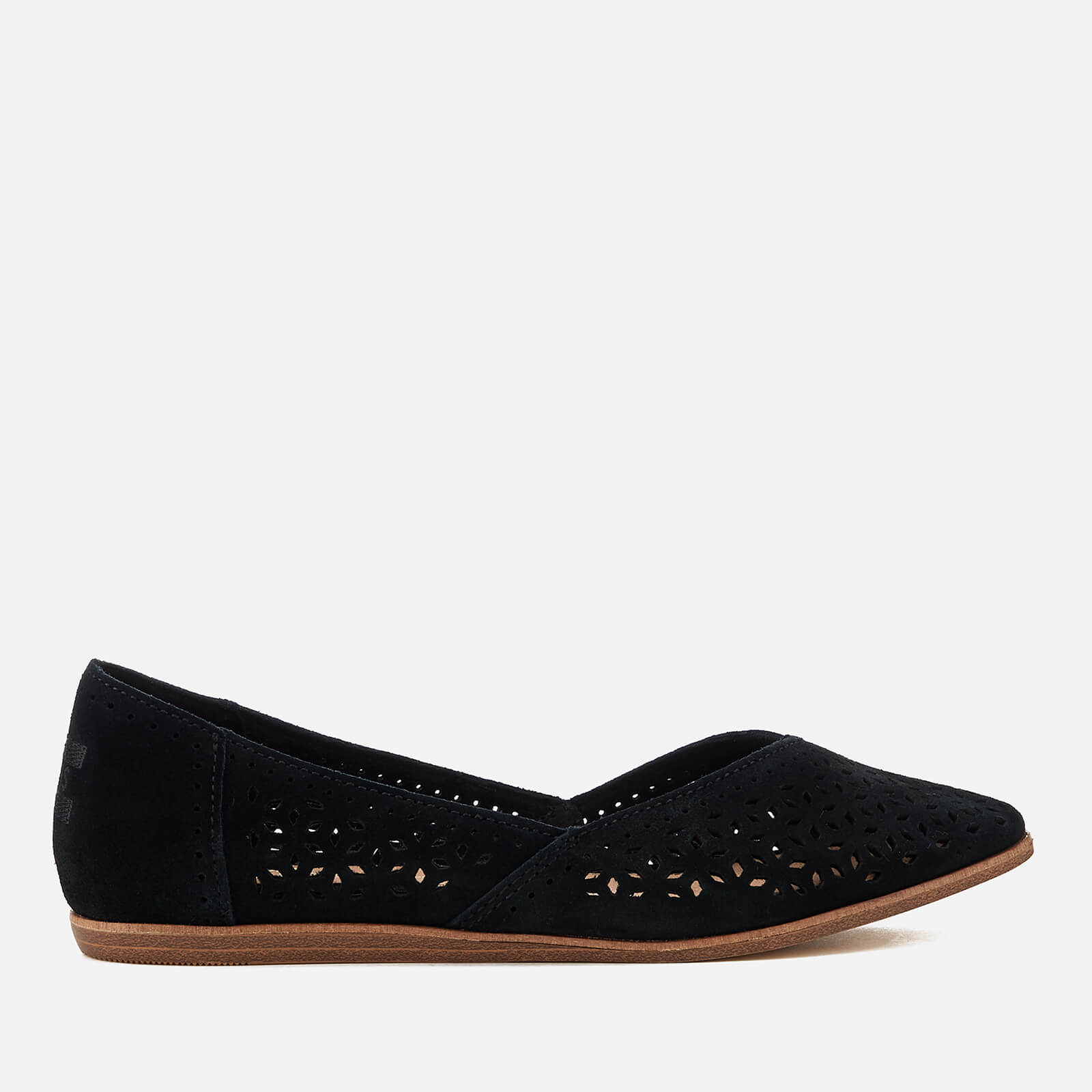 Toms black suede mosaic jutti discount