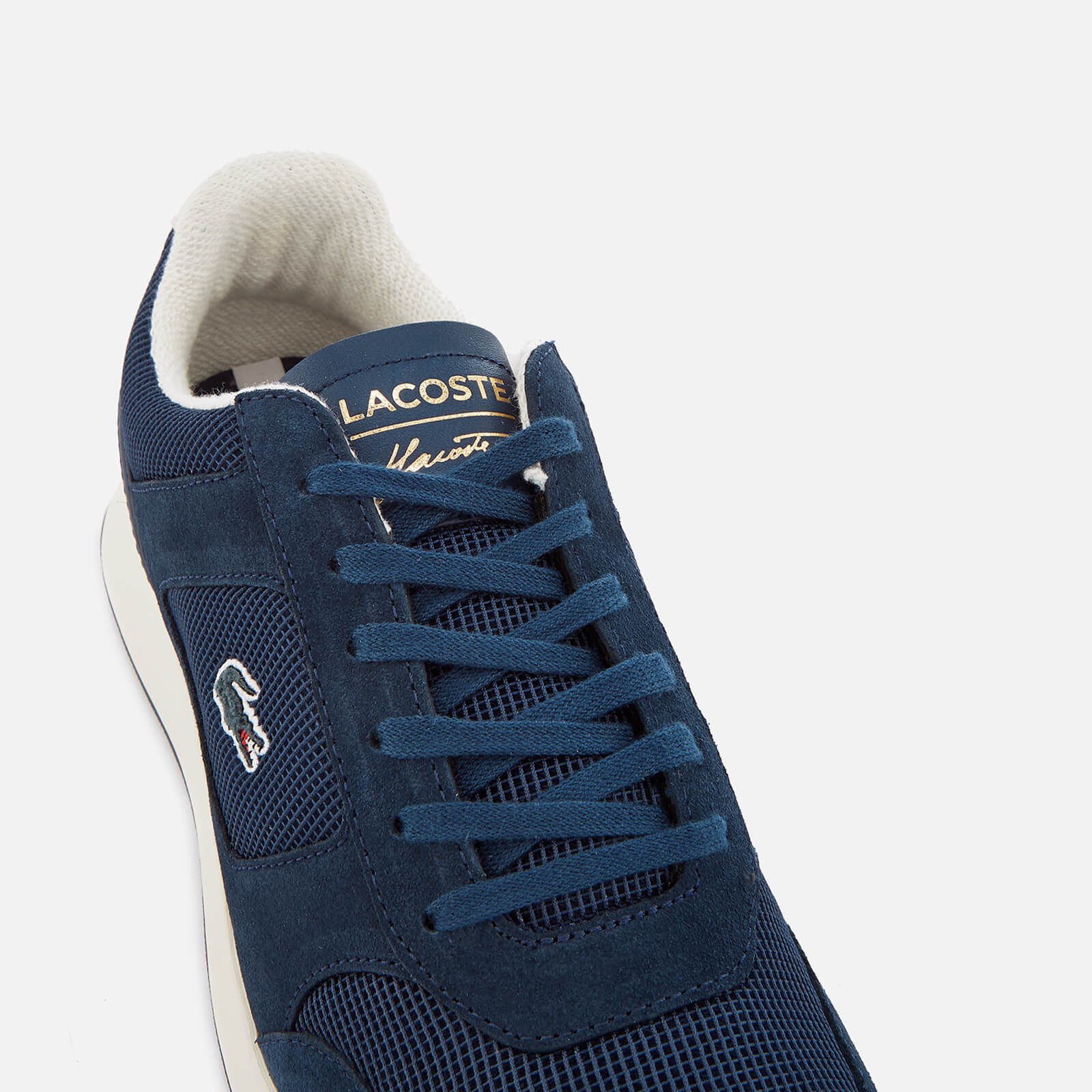 Lacoste Men s Joggeur 118 1 Runner Trainers Navy Off White Allsole