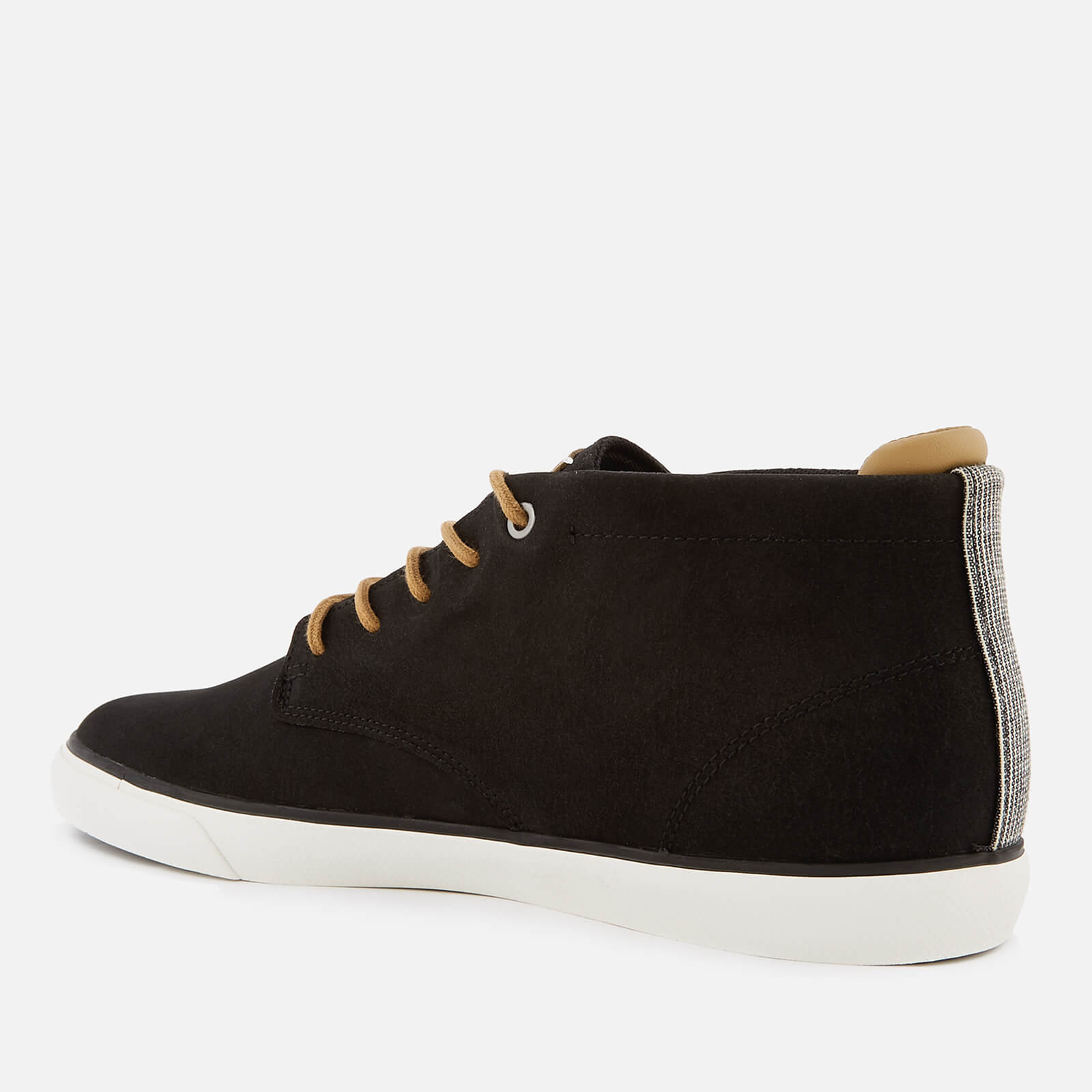 Lacoste black & white fashion esparre chukka trainers