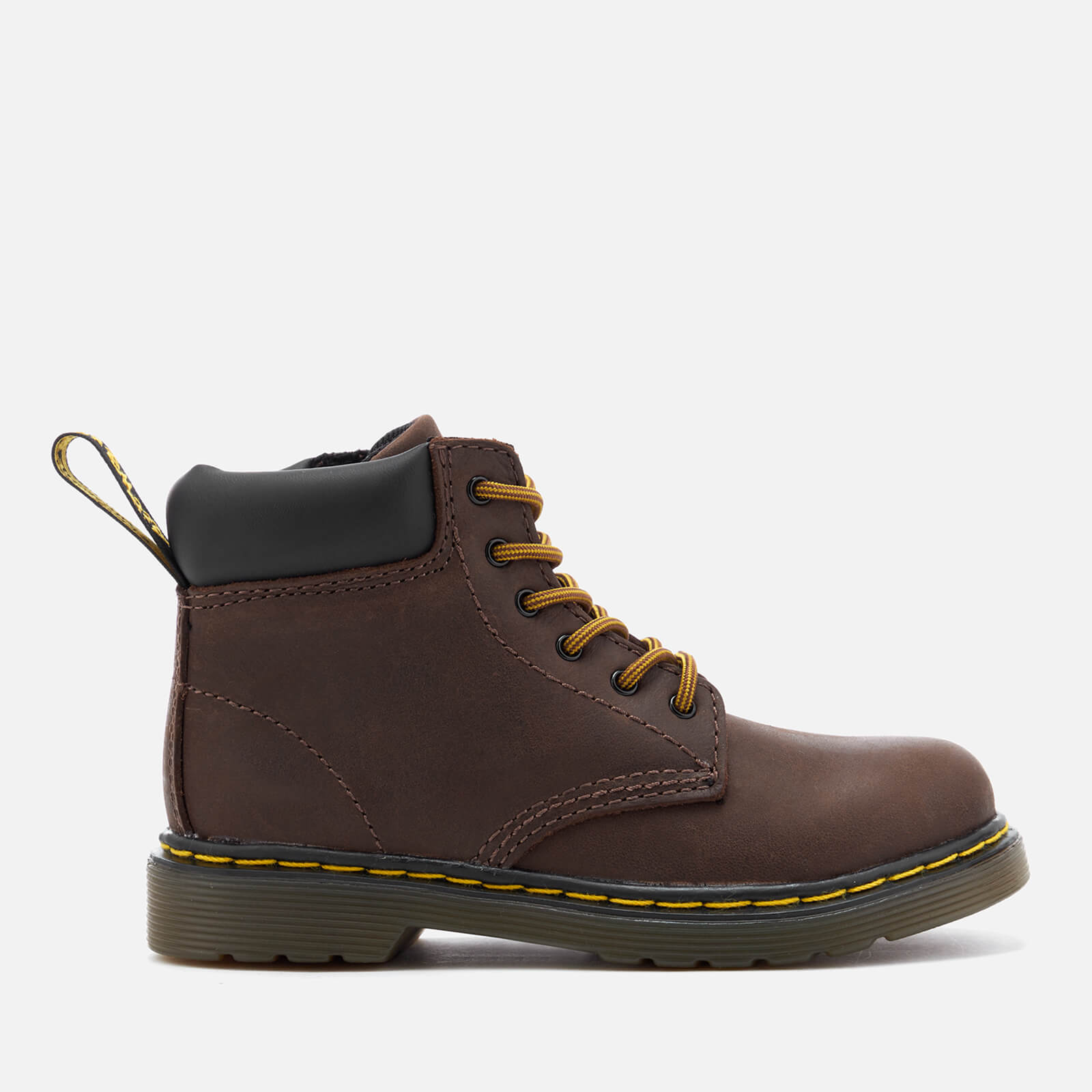 Brown Boys Dr Martens Boots Martens Kids' Padley I Wyoming Lace - Main Image