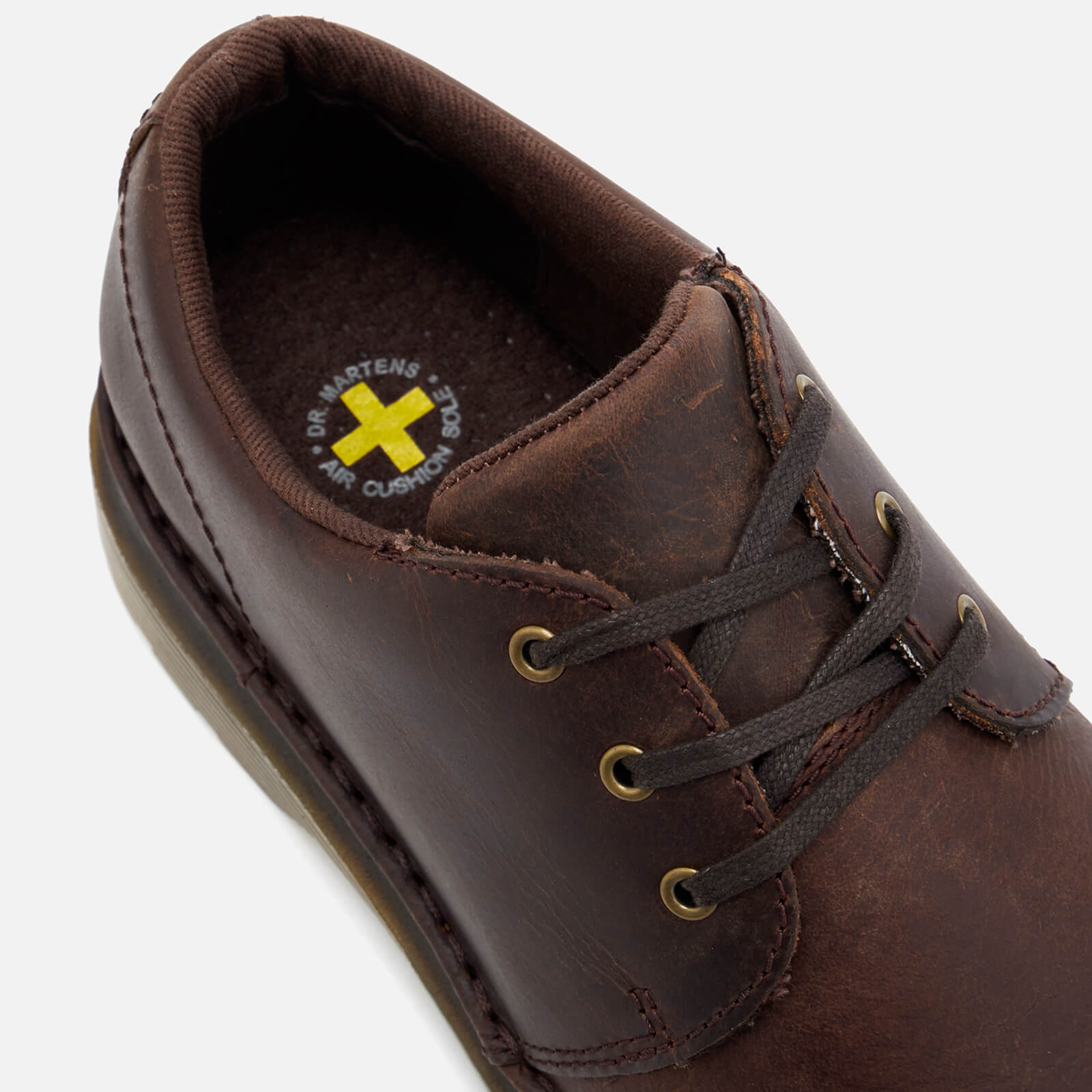 Dr. Martens Men s Hazeldon Kingdom Lace Shoes Brown Allsole