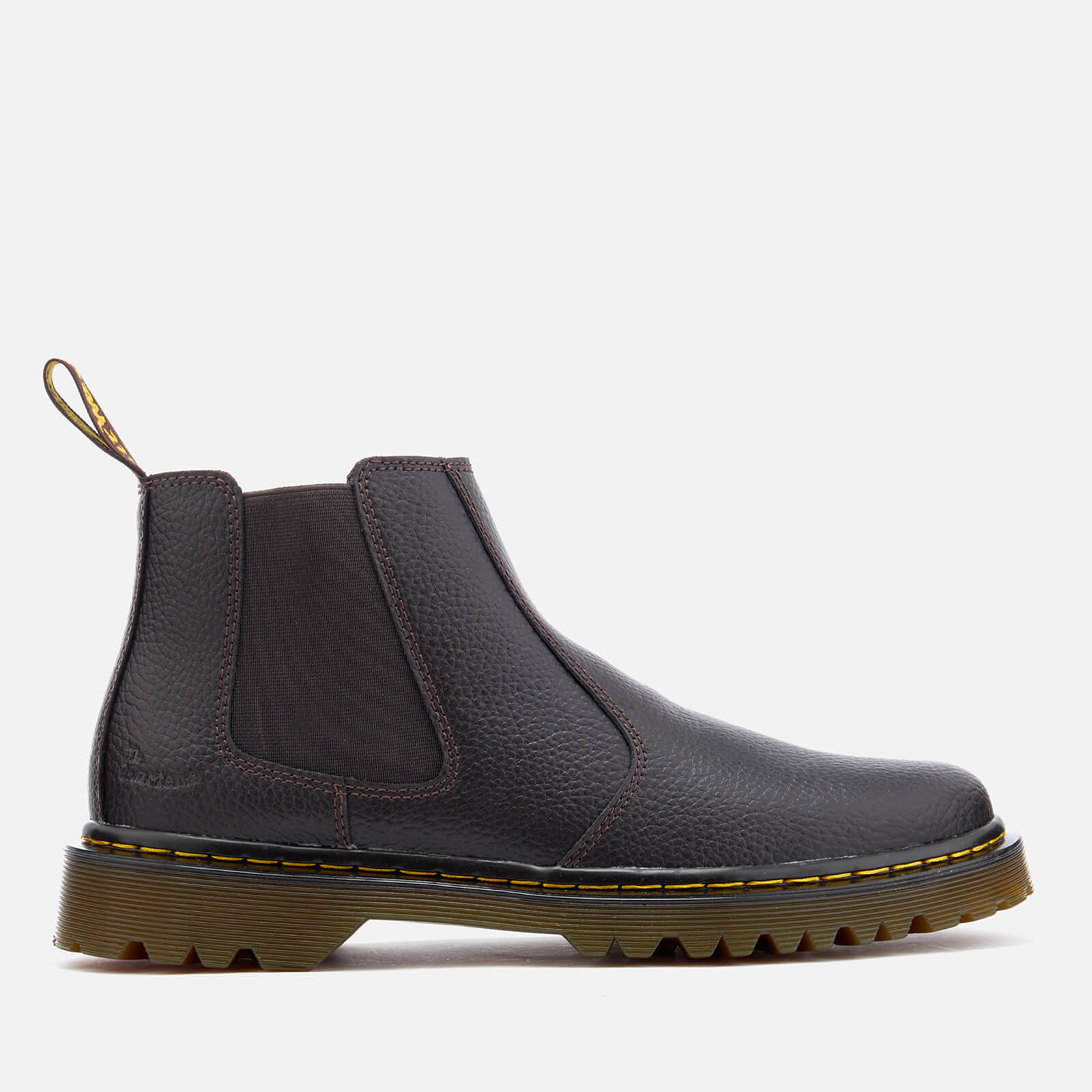 Dr. Martens Men s Landon Grainy Low Boots Dark Brown Allsole