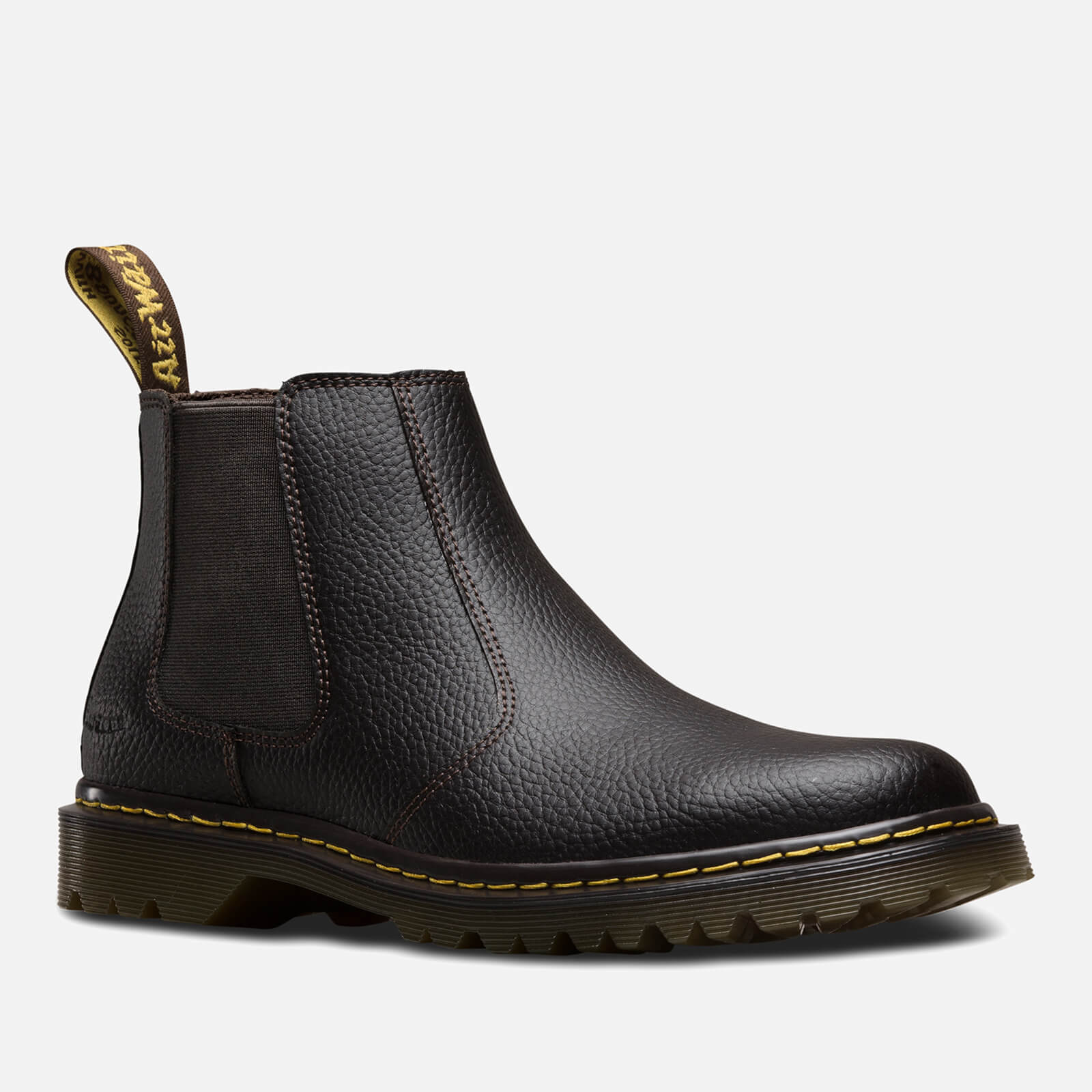 Dr. Martens Men s Landon Grainy Low Boots Dark Brown Allsole