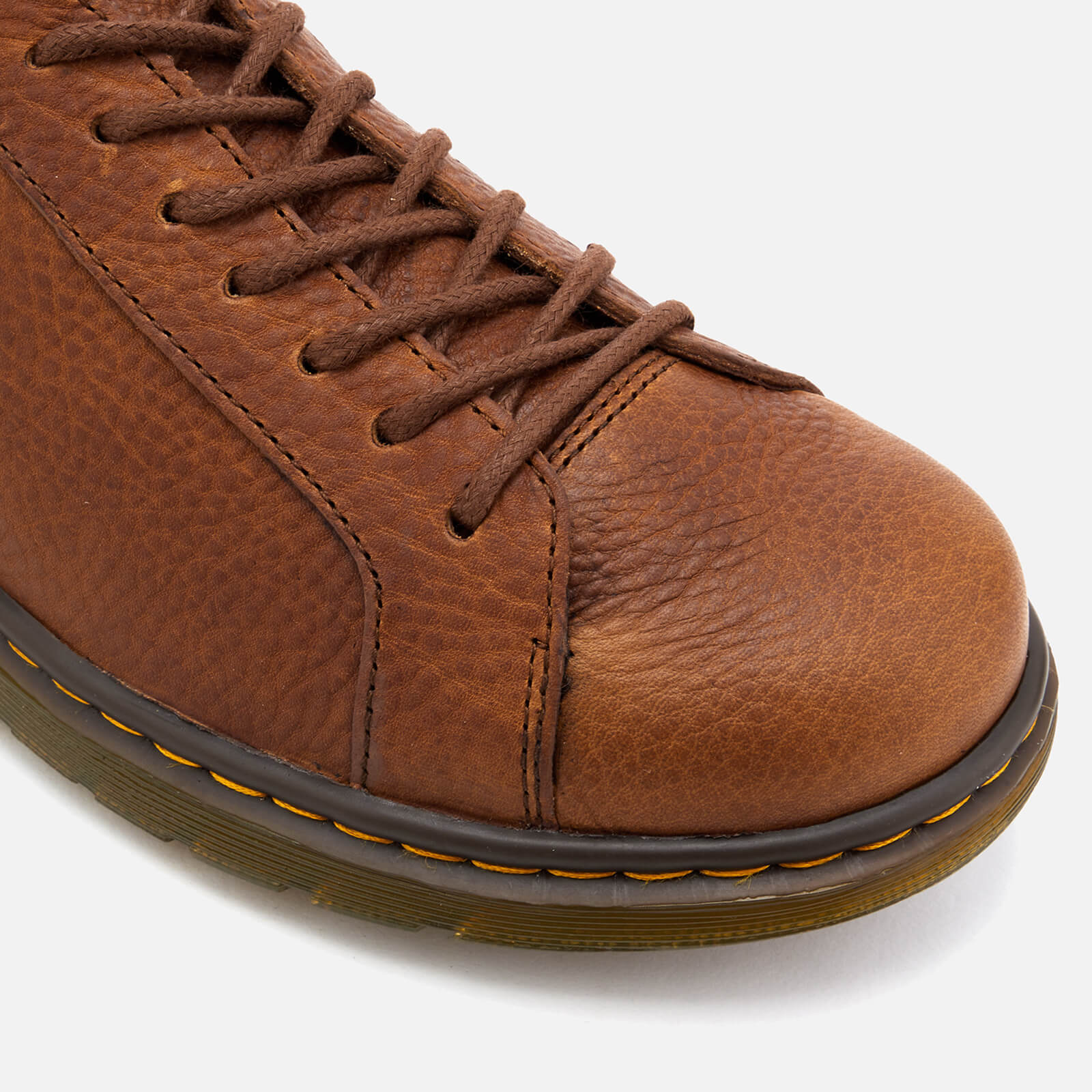 Dr. Martens Men s Islip Grizzly Lace Shoes Tan Allsole