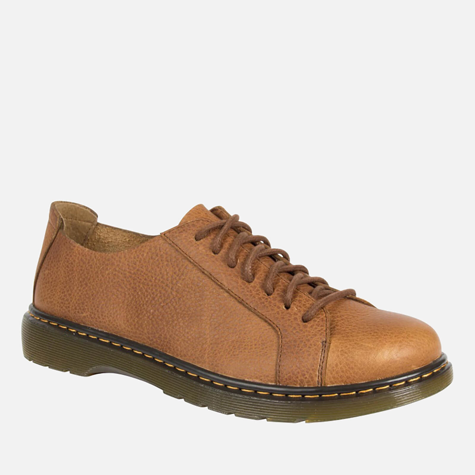 Dr. Martens Men s Islip Grizzly Lace Shoes Tan Allsole