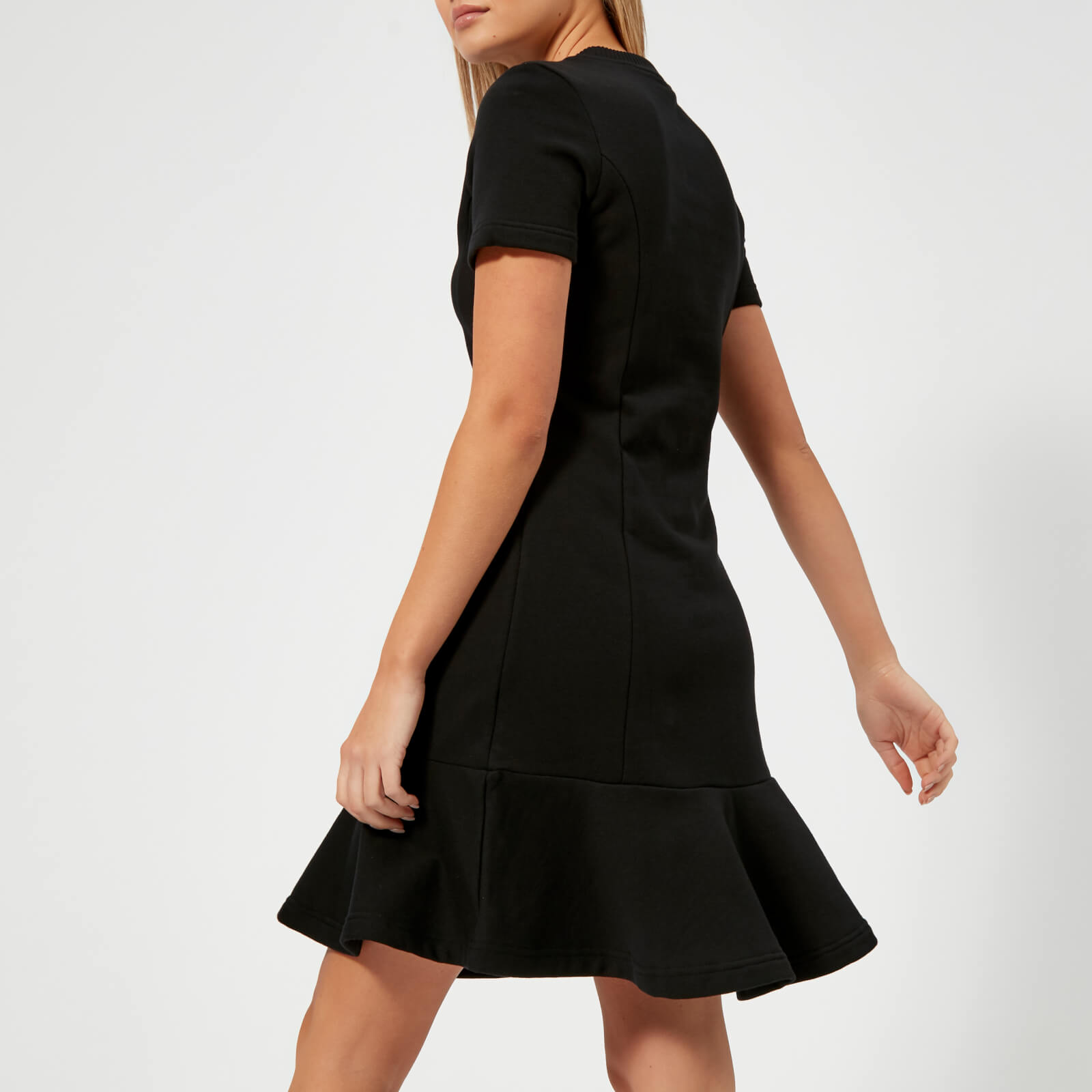 【送料&関税込】Kenzo Dresses Black Kenzo Black Logo Sport T-Shirt Dress Kenzo