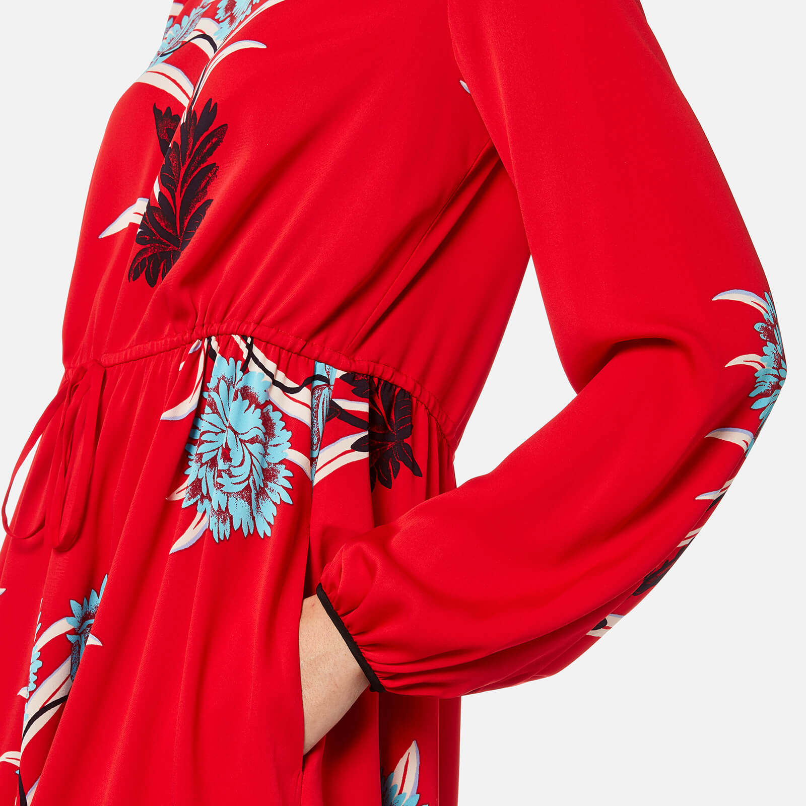 Diane von Furstenberg Women's Crew Neck Mini Dress - Farren