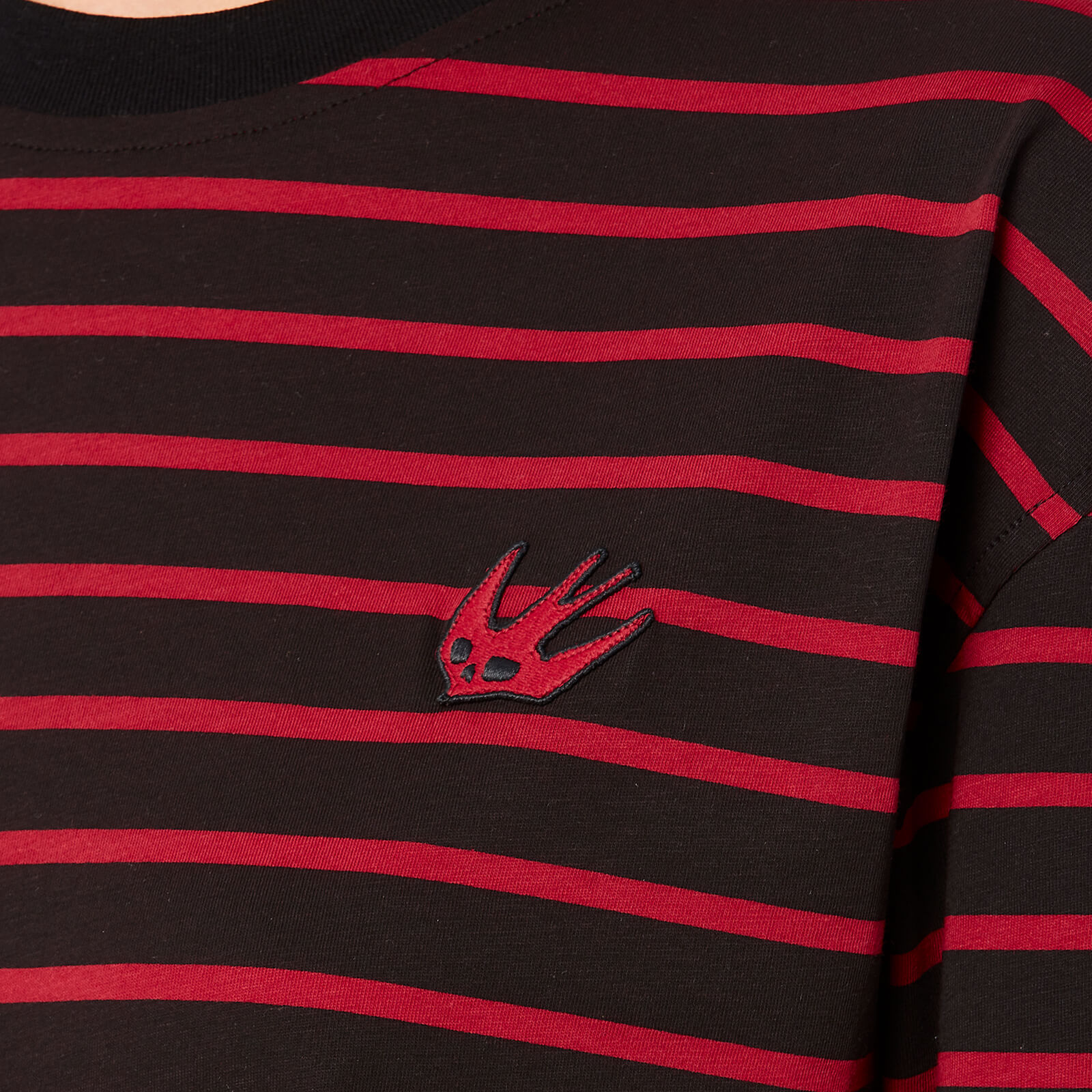 Black and red mcq t shirt shop