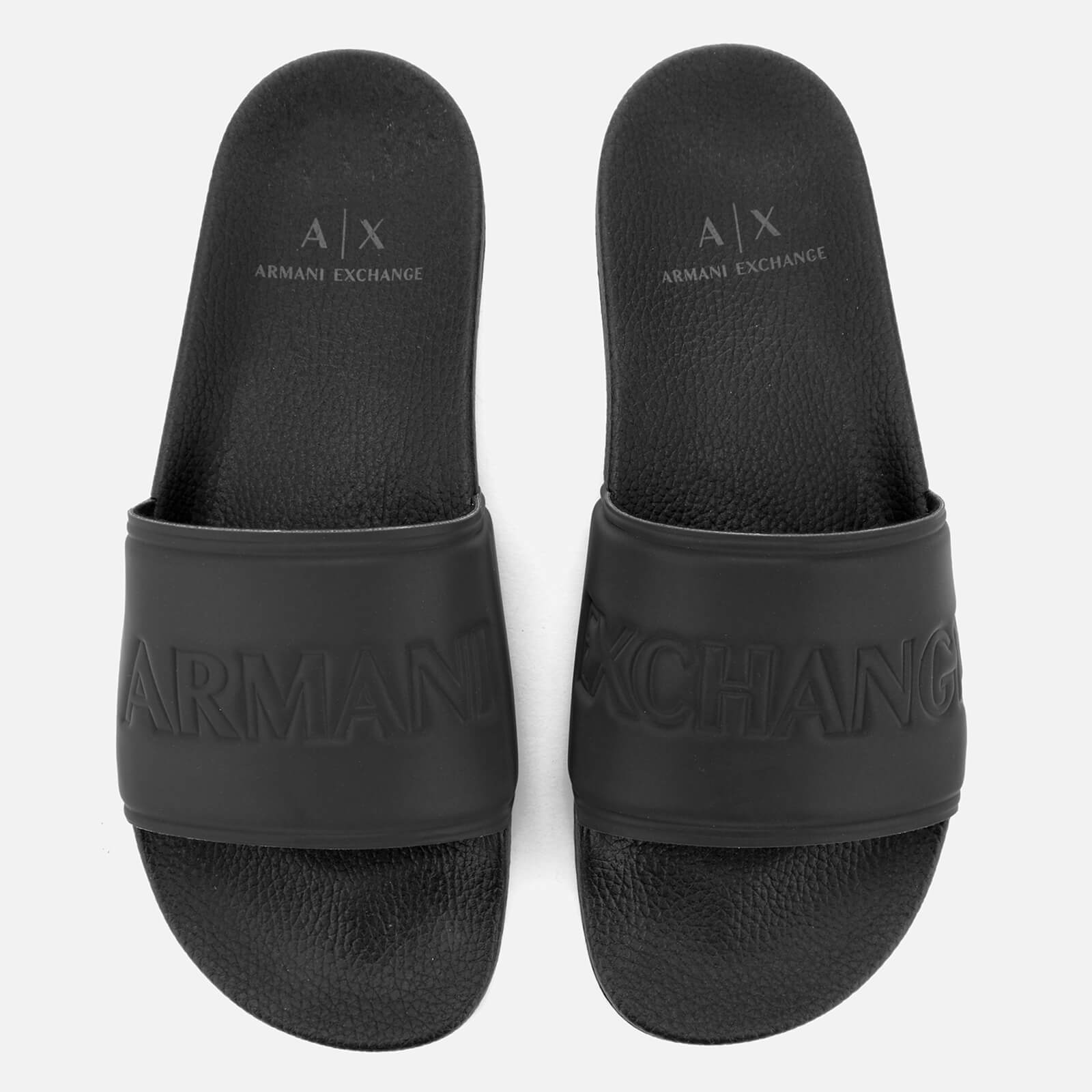 Mens sliders armani shop