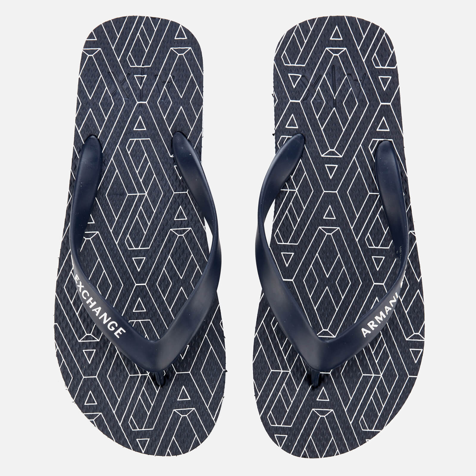 mens flip flops armani