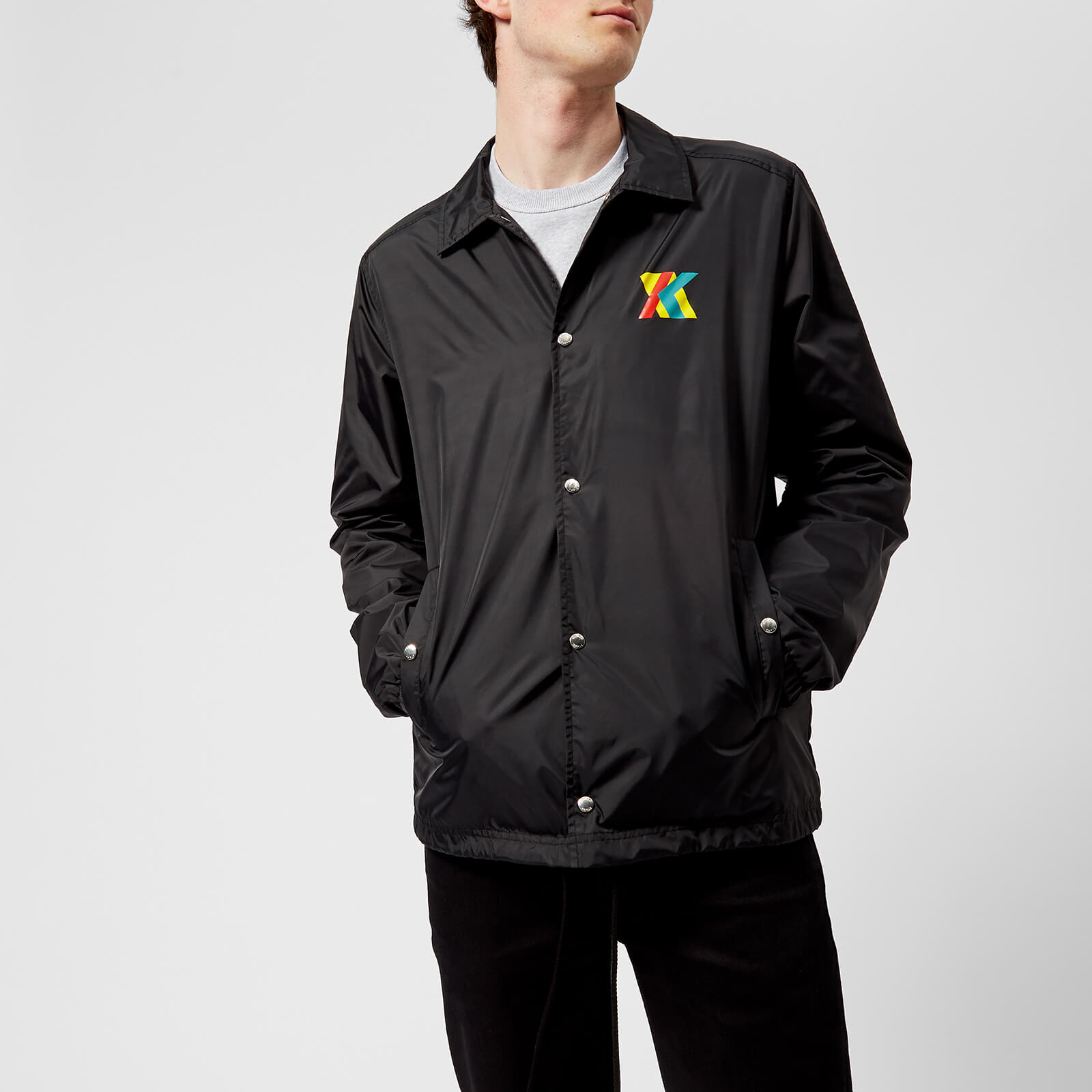 KENZO Men s Hyper KENZO Coach Jacket Black Coggles