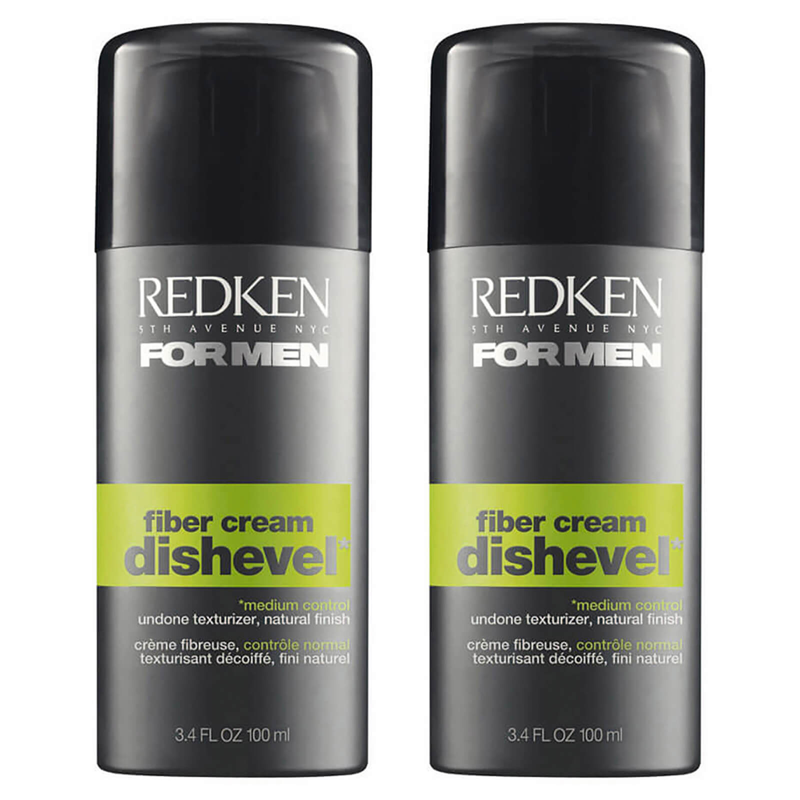 Redken For Men Dishevel Fiber Cream Duo (2 x 100ml)