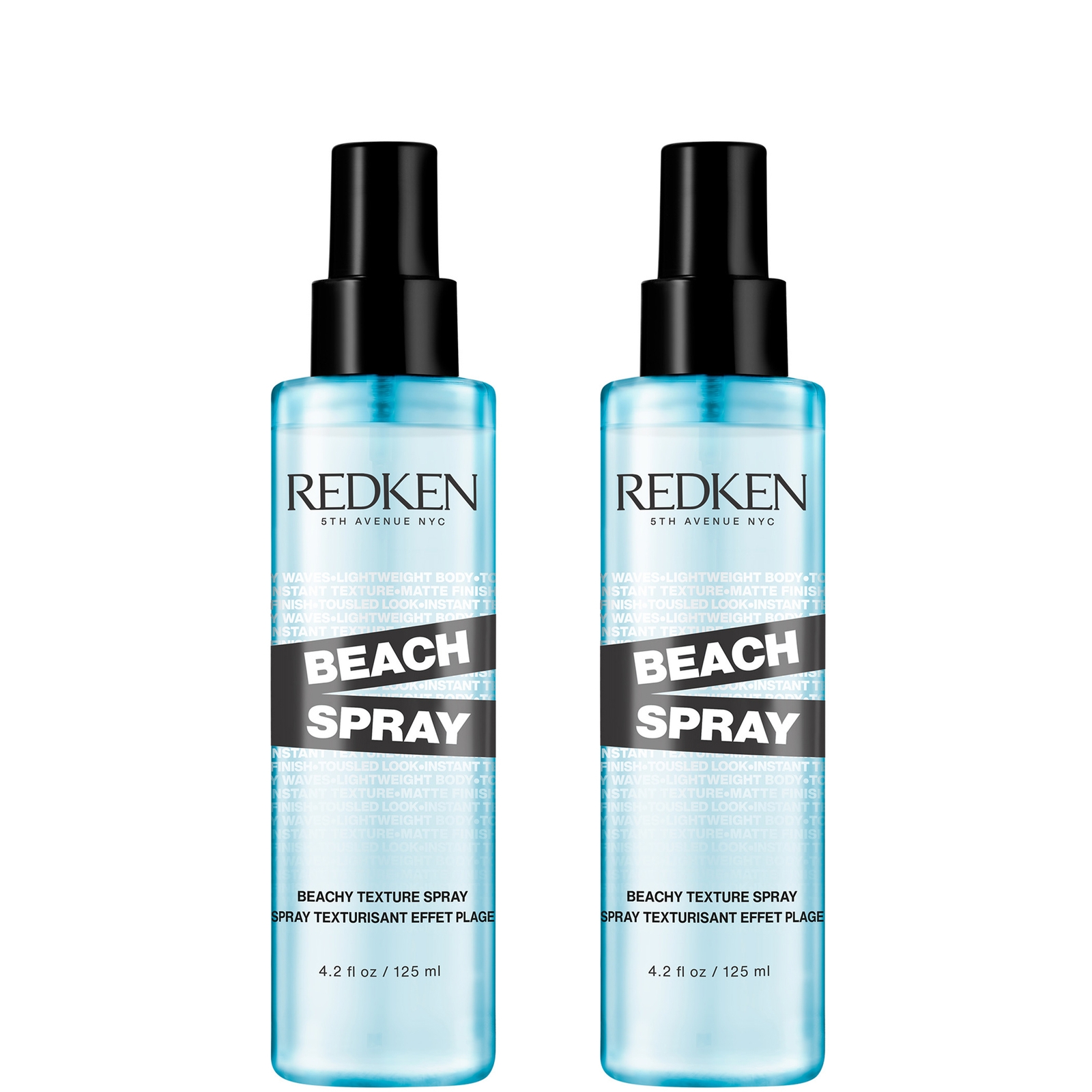 Dúo de esprays con sal marina Fashion Waves de Redken (2 x 250 ml)