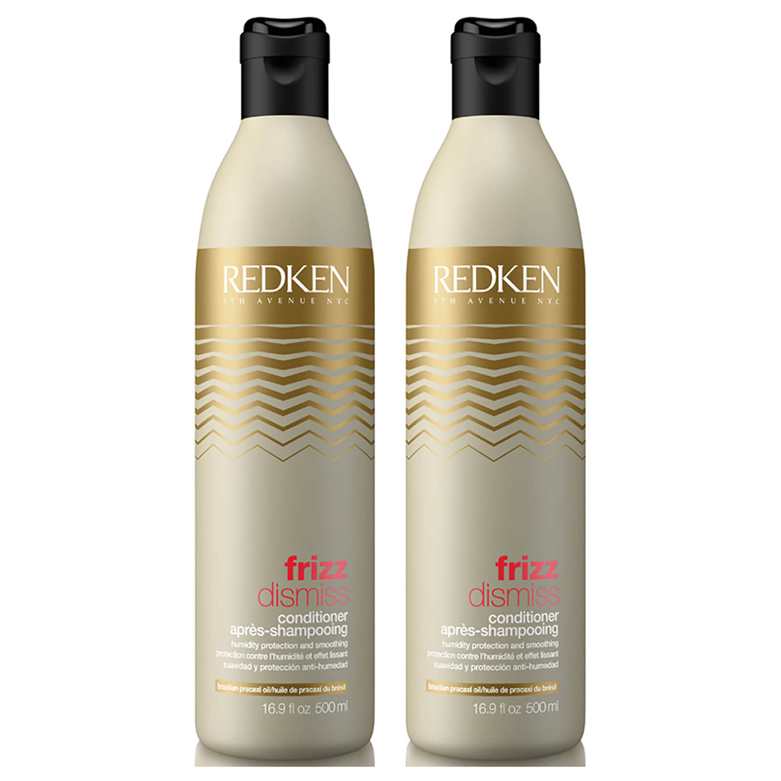 Redken Frizz Dismiss Shampoo Duo (2 x 500ml)