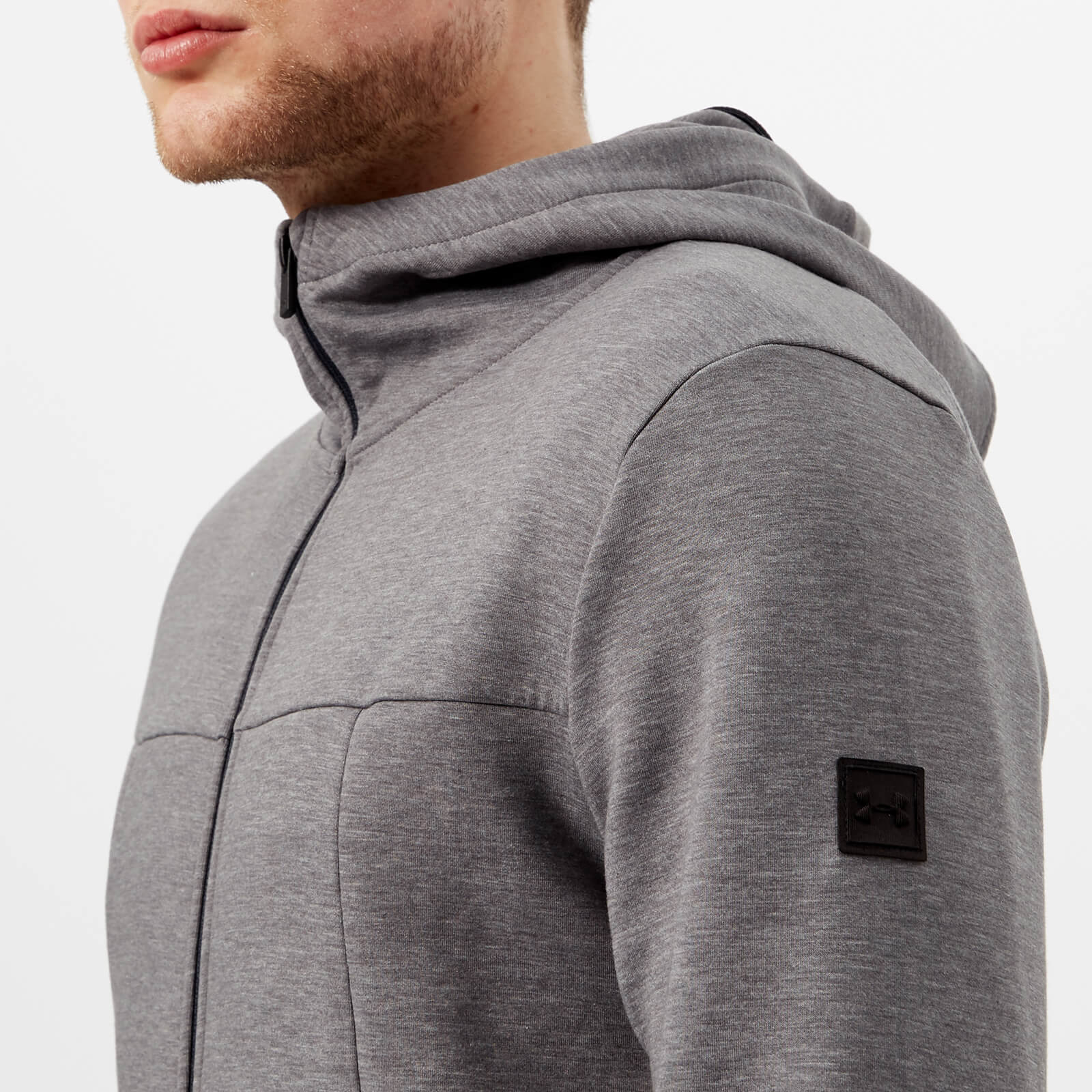 Under armour men's sportstyle woven full zip jacket on sale