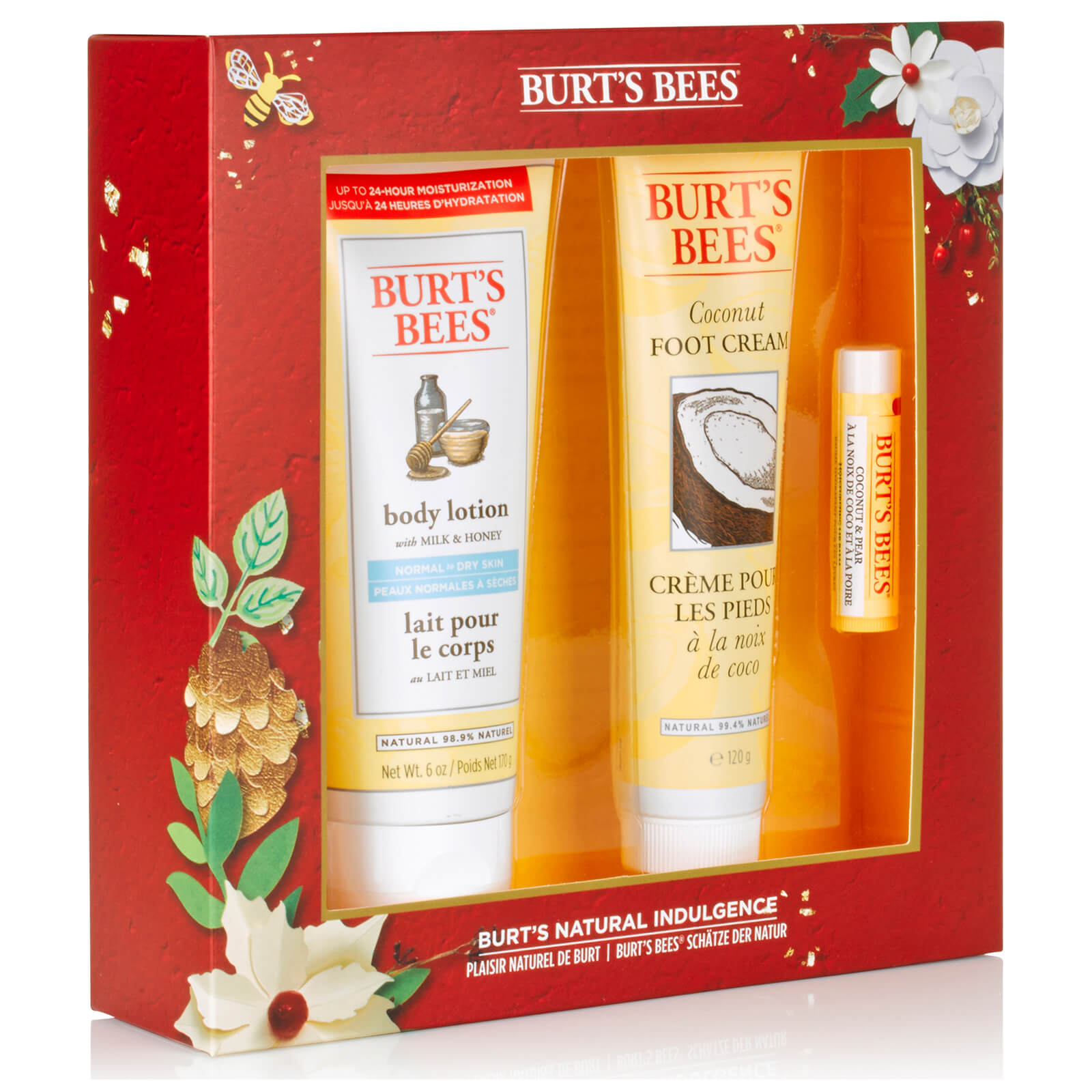 Set de regalo Natural Indulgence de Burt's Bees