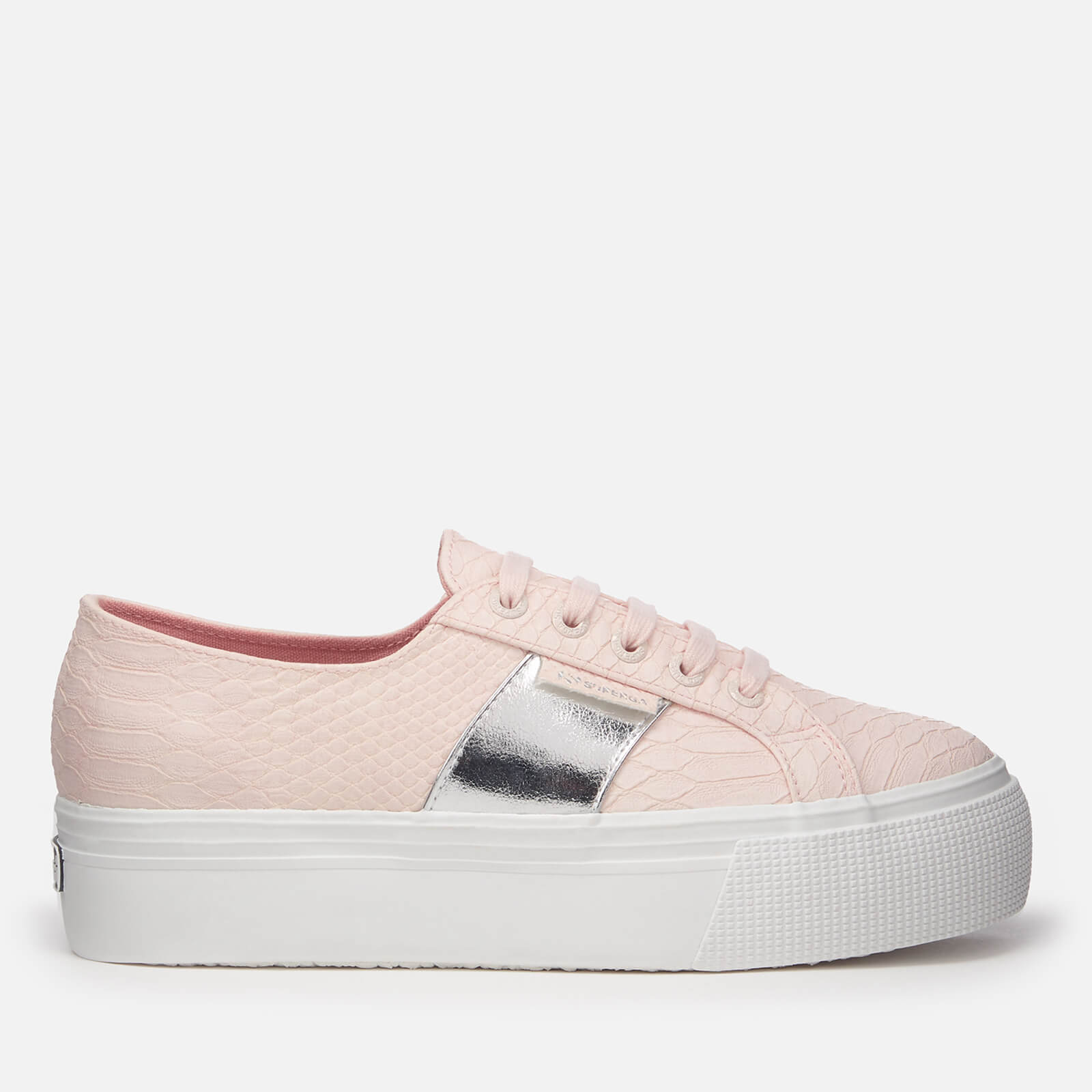 Superga Women s 2790 Punsnakew Flatform Trainers Light Pink