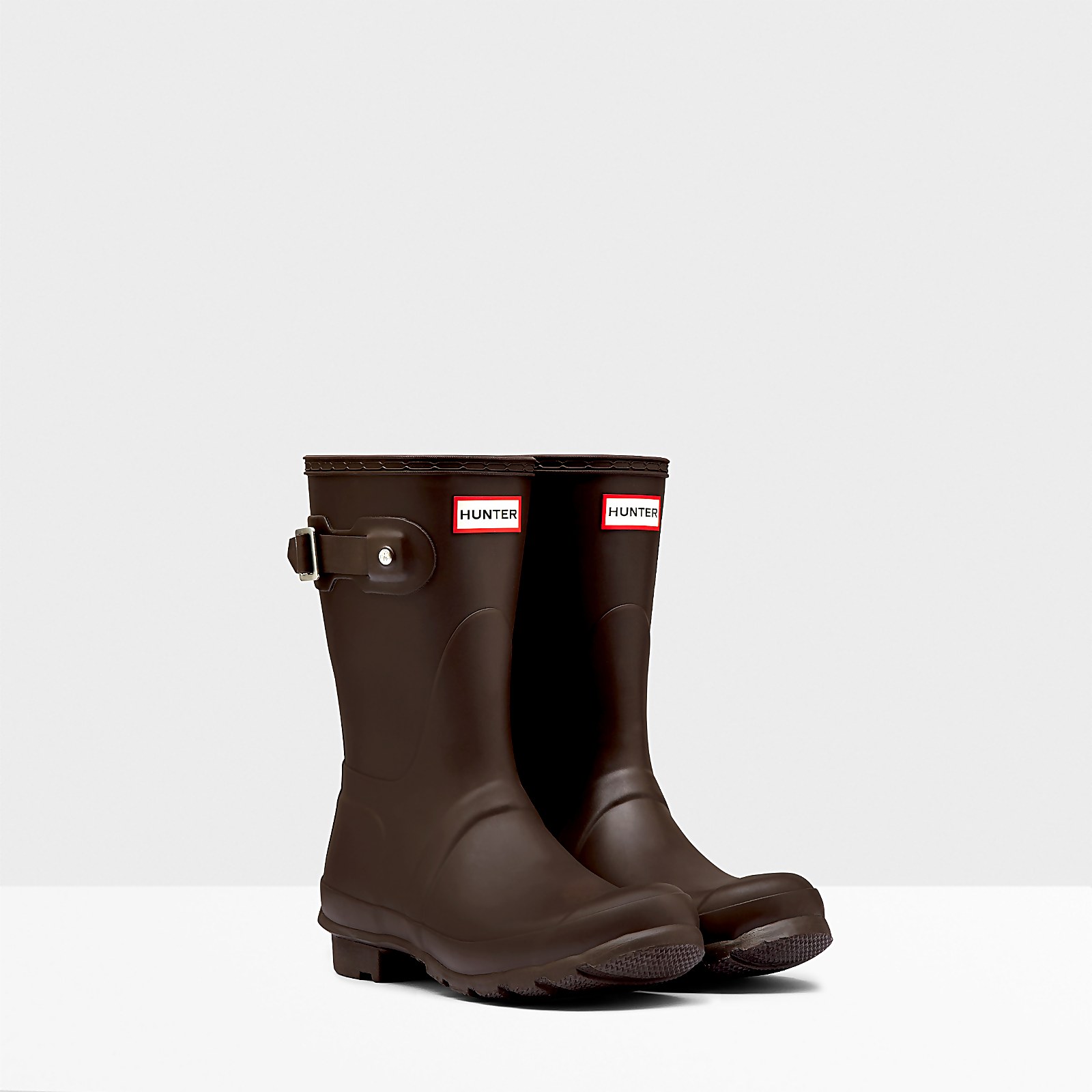 Hunter bitter chocolate boots store