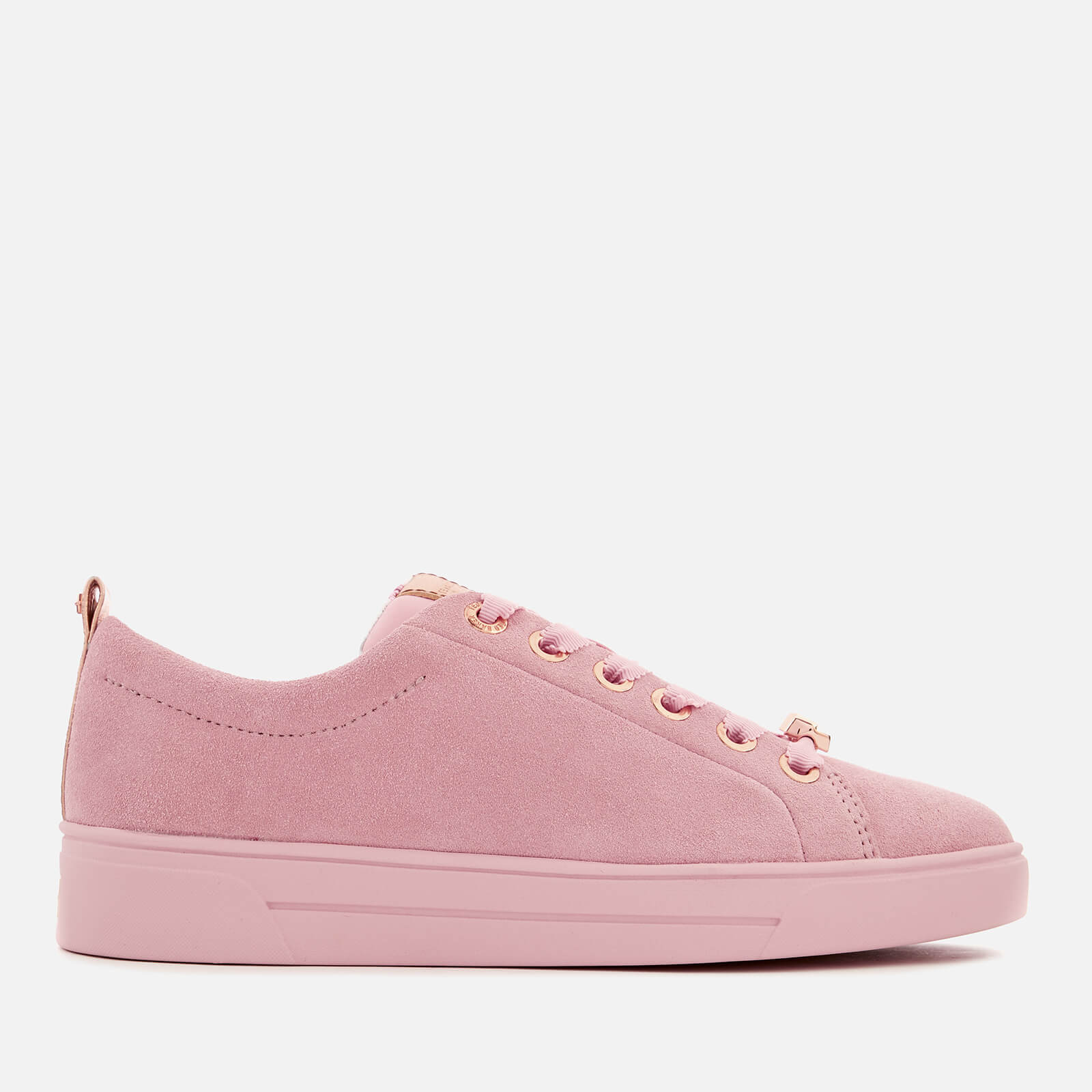 Ted baker pink suede trainers discount