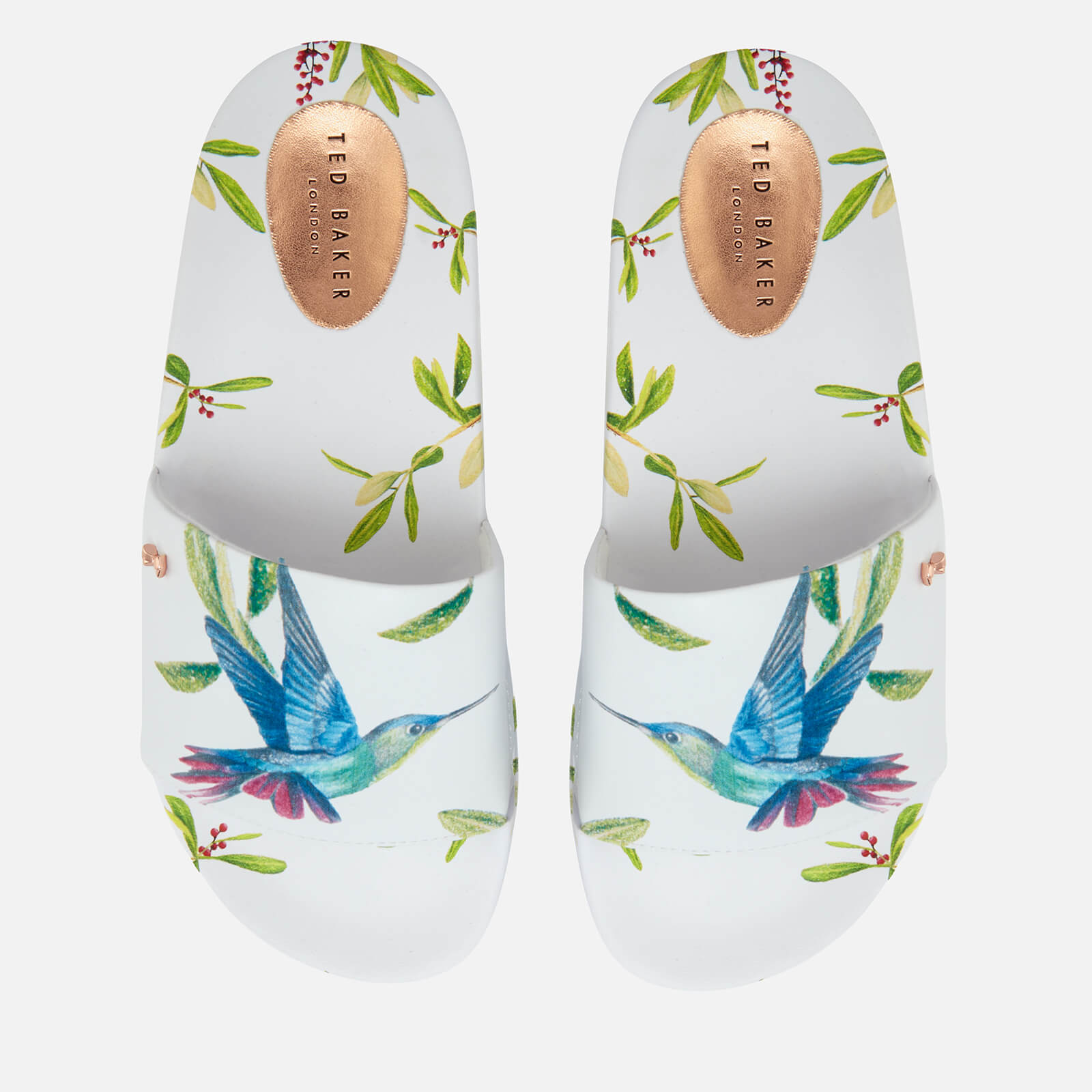 Ted Baker Women s Aveline Slide Sandals Highgrove Hummingbird Allsole