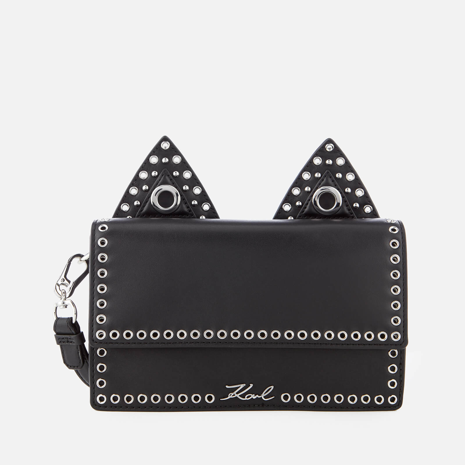 バッグ Choupette Women's IKON CHOUPETTE CROSSBODY BAG by KARL LAGERFELD