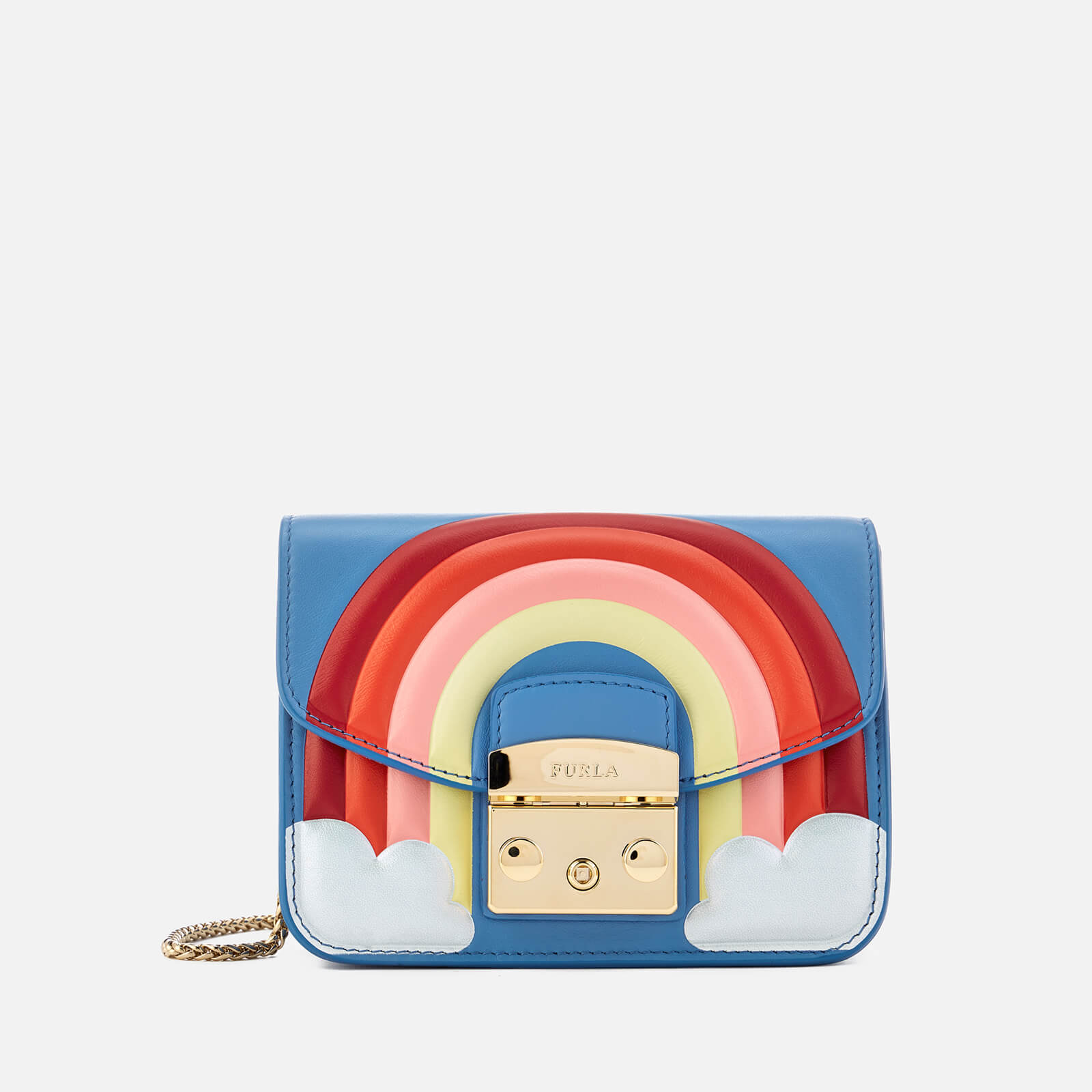 Furla Women s Metropolis Fantasia Mini Cross Body Bag Rainbow Coggles