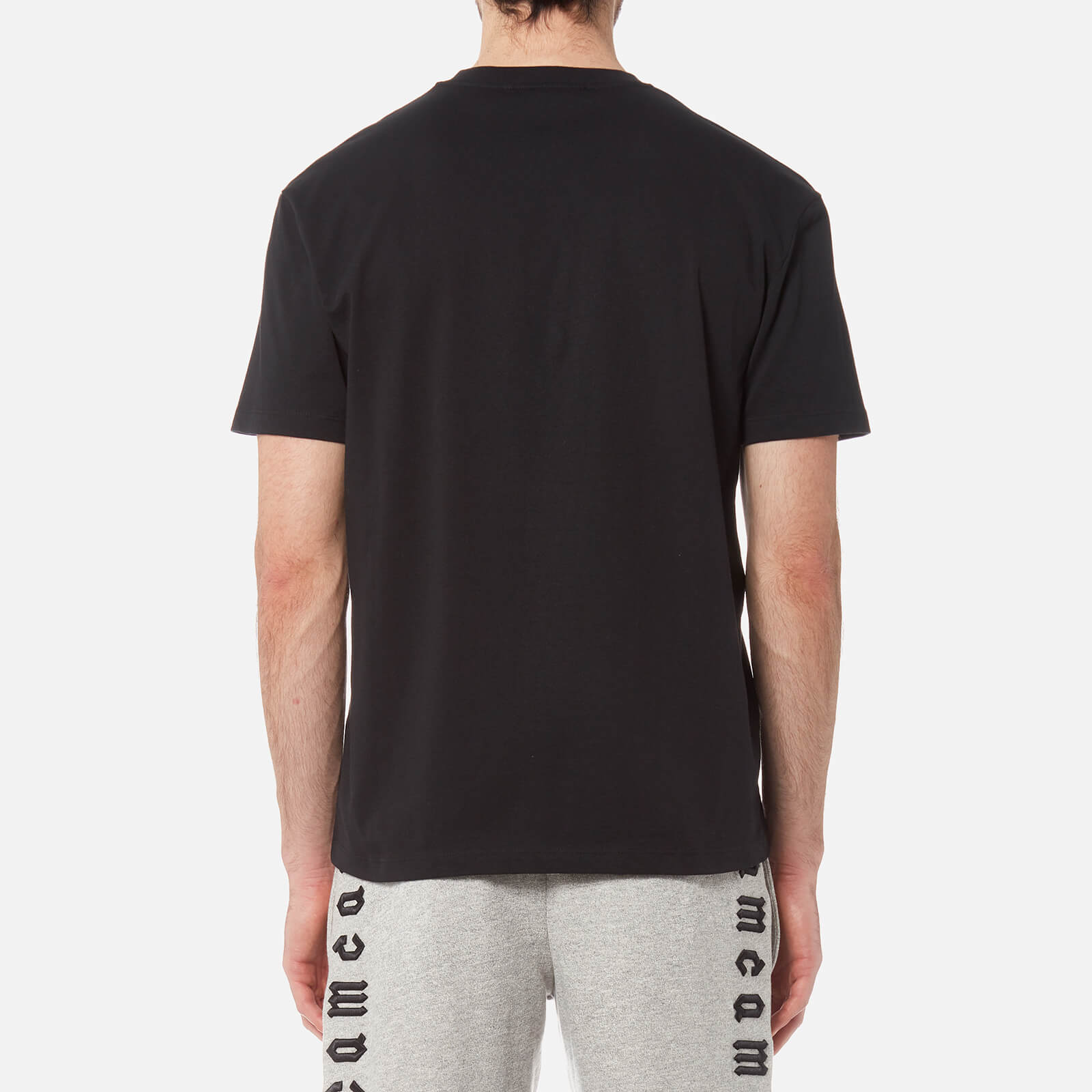 お洒落★MCQ ALEXANDER MCQUEEN コットン Tシャツ SALE♪ McQ Alexander McQueen◇Tシャツ/-/コットン/BLK