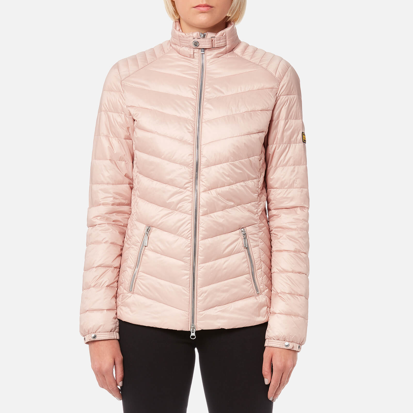 Barbour international jacket womens Pink clearance