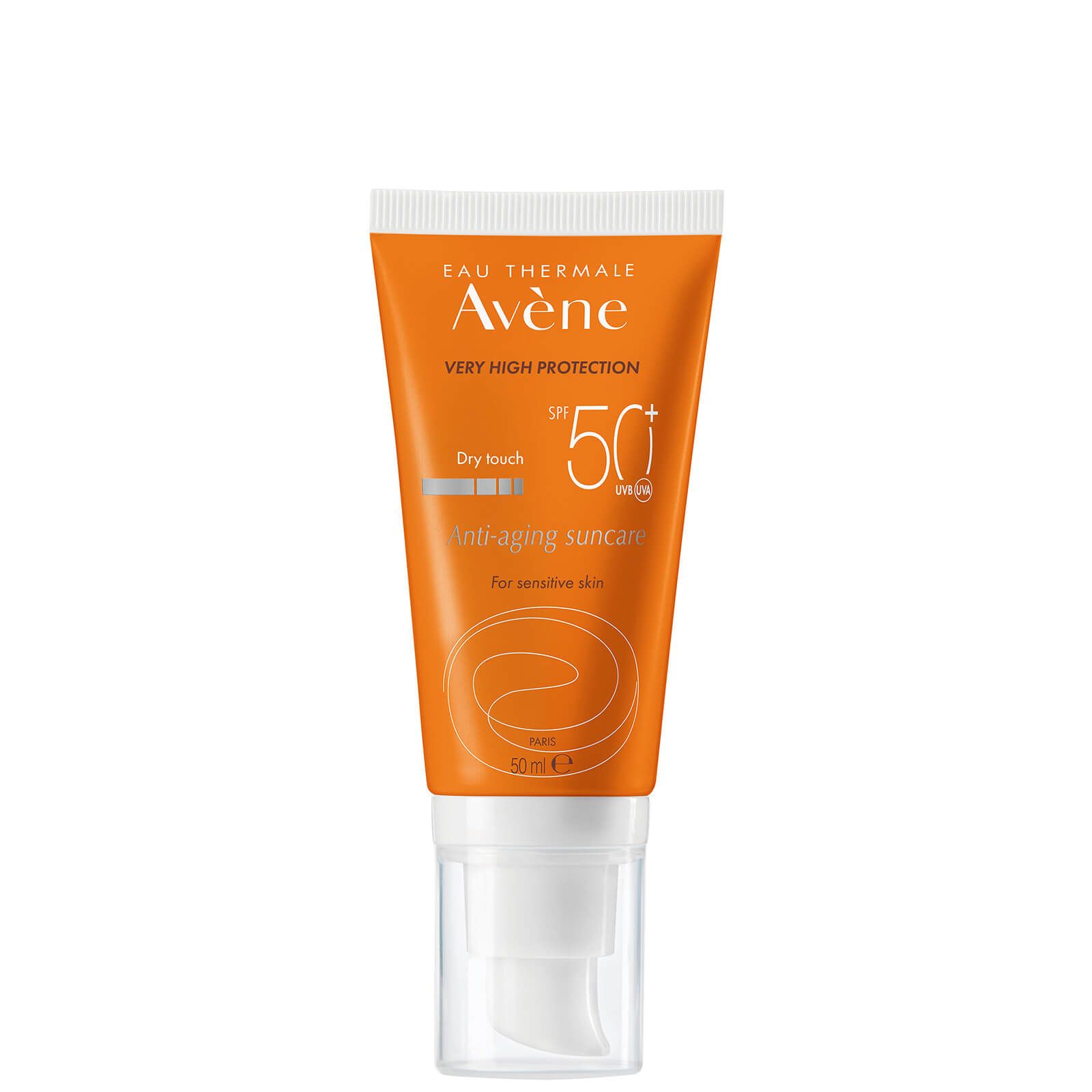 Avène Crema solar antiedad de muy alta protección SPF50+ para pieles sensibles 50ml