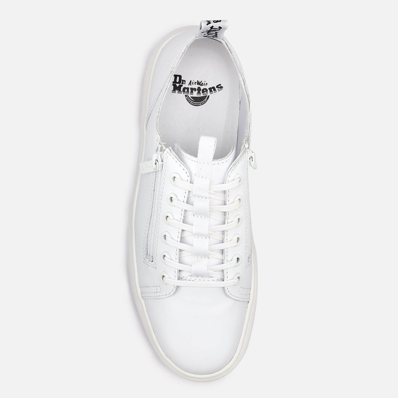 Dr martens dante white zip discount