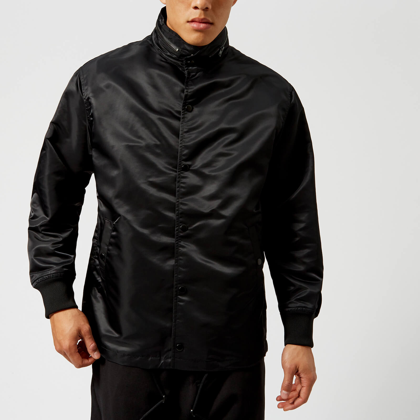 Y 3 Men s Street Coach Jacket Black Coggles