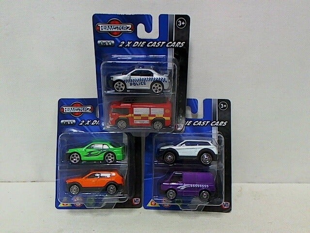 Tiaster Cars Teamsterz 2 Pack Die Cast Vehicles