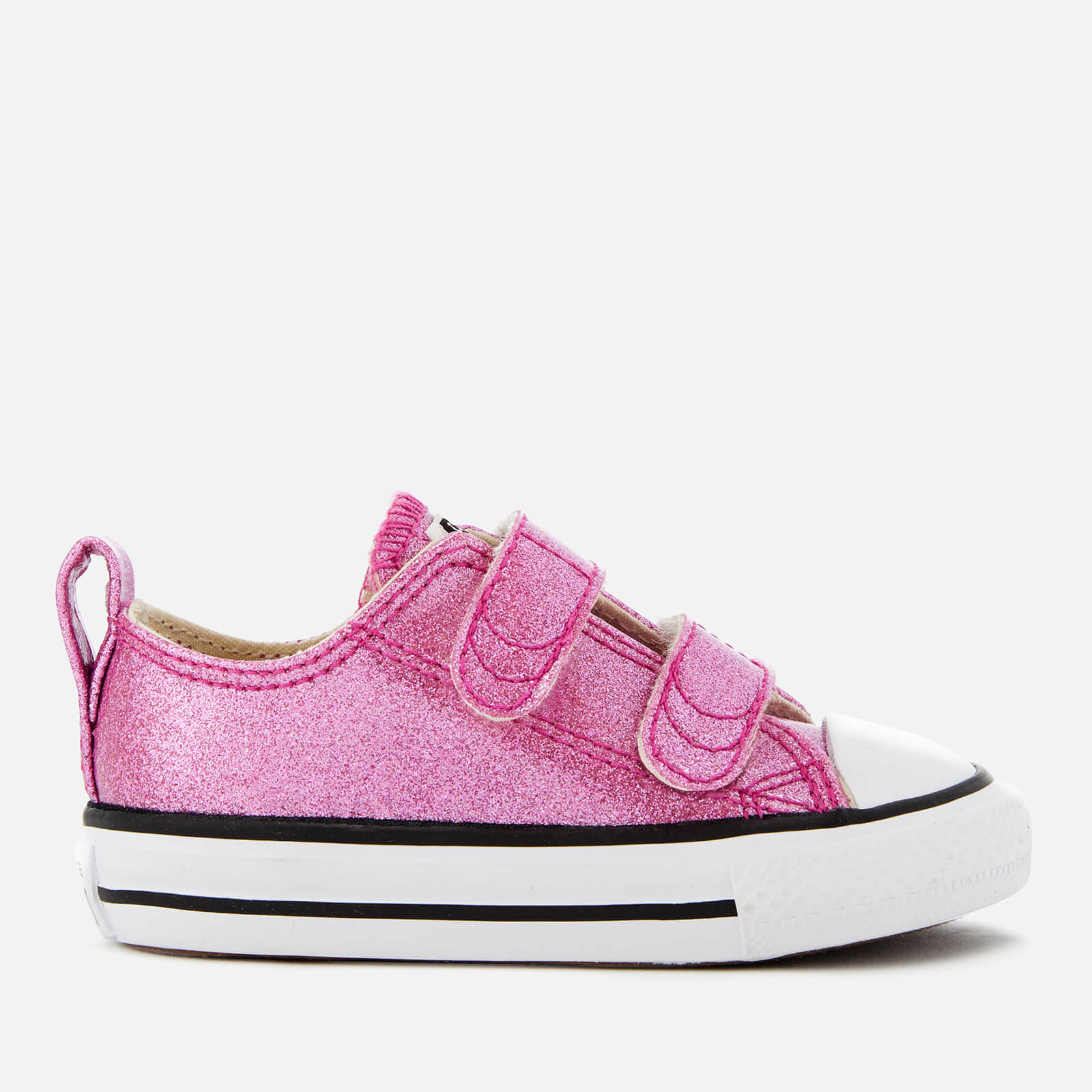 Velcro glitter converse top