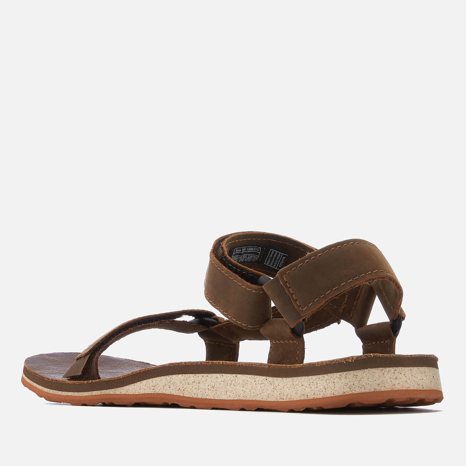 Teva Men s Original Universal Premium Leather Sport Sandals Dark Earth Allsole