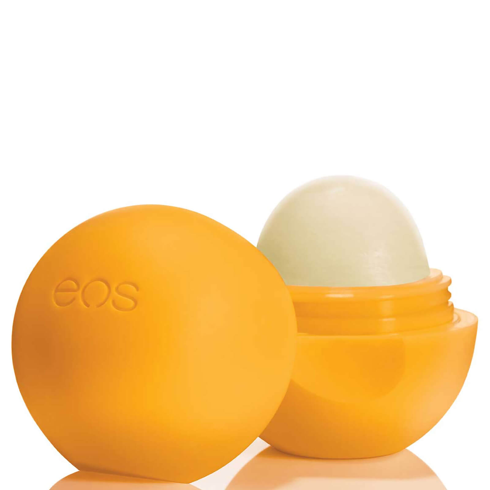 Bálsamo labial en esfera suave de piel de naranja orgánica de EOS