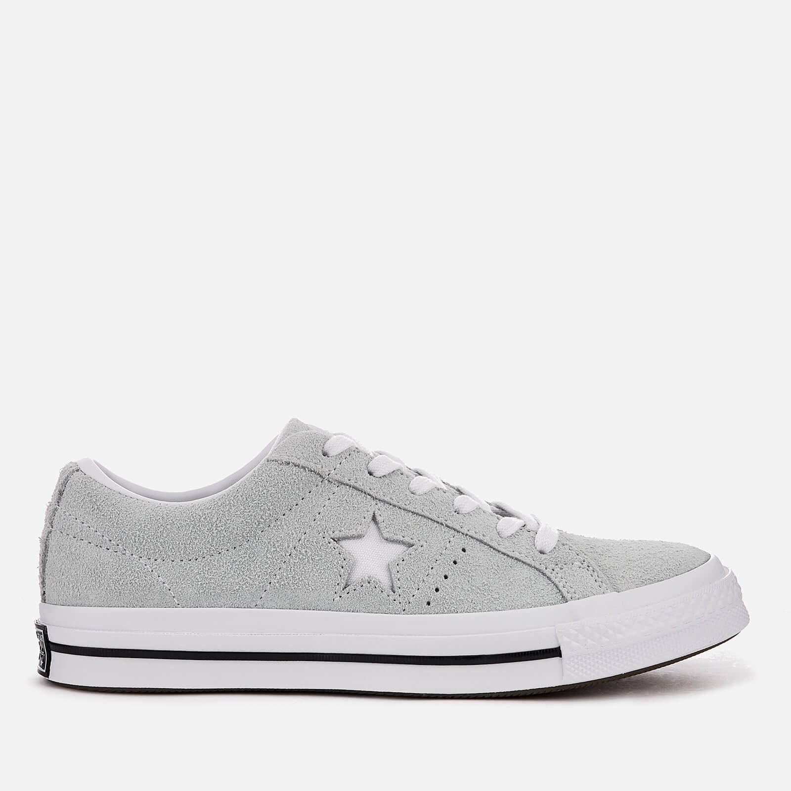 Converse One Star Ox Trainers Dried Bamboo White Black Allsole