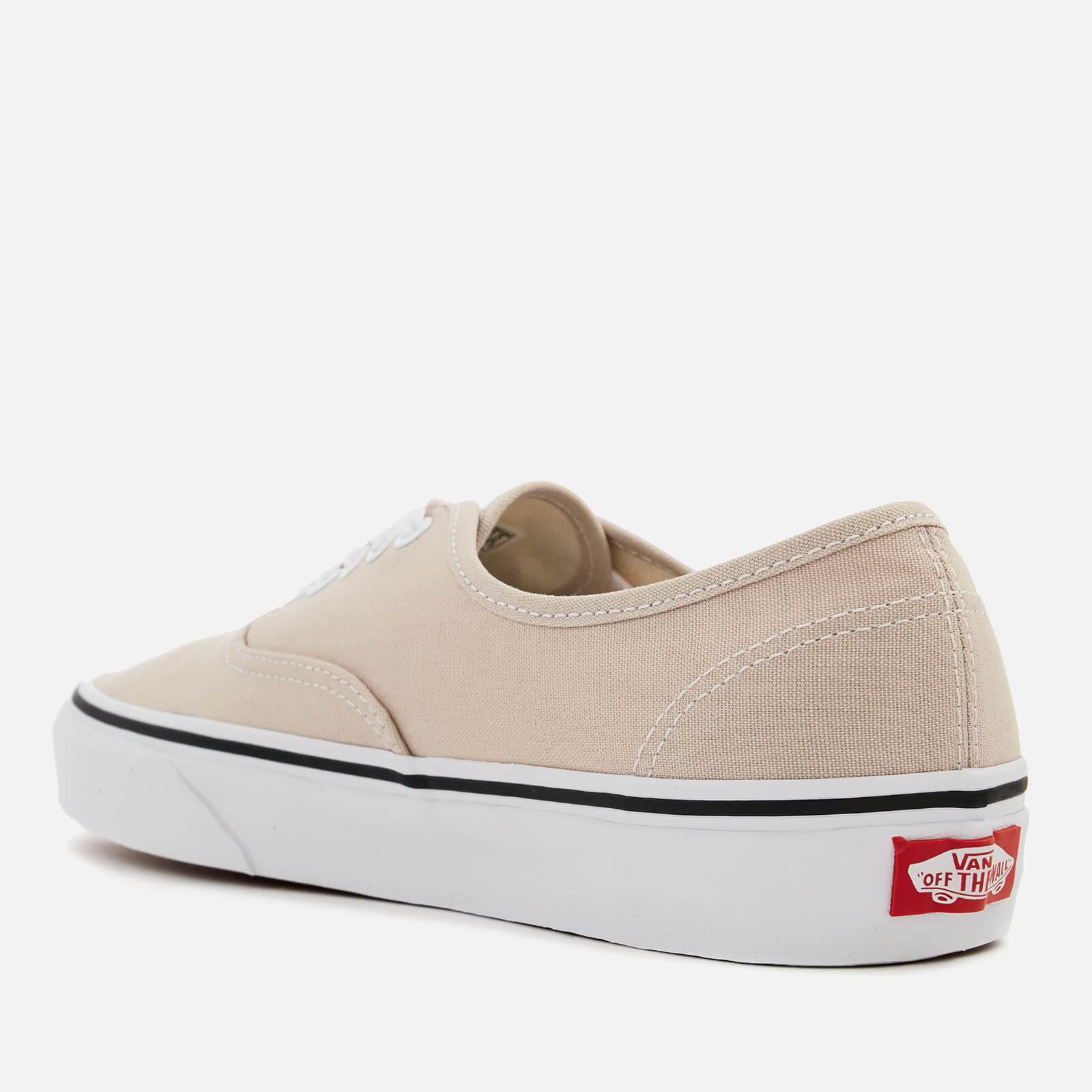 Vans Men s Authentic Trainers Silver Lining True White Allsole