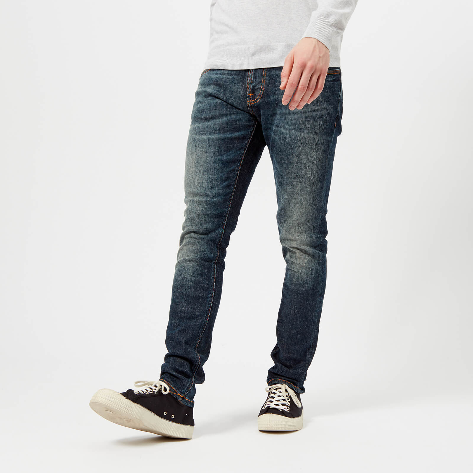 Nudie Jeans Men's Tight Terry Jeans - Dark Pacific | Coggles