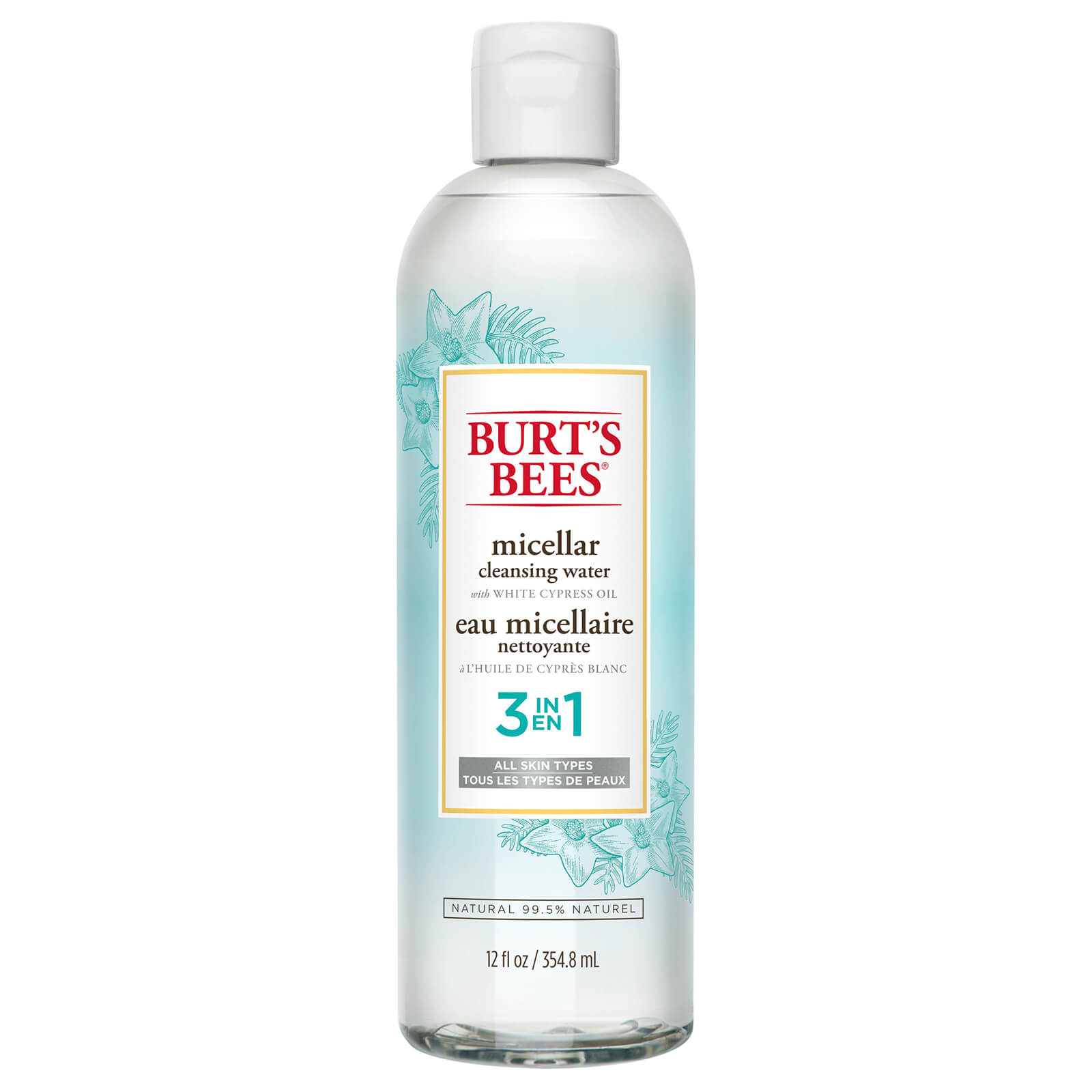Agua micelar limpiadora de Burt's Bees 354,8 ml