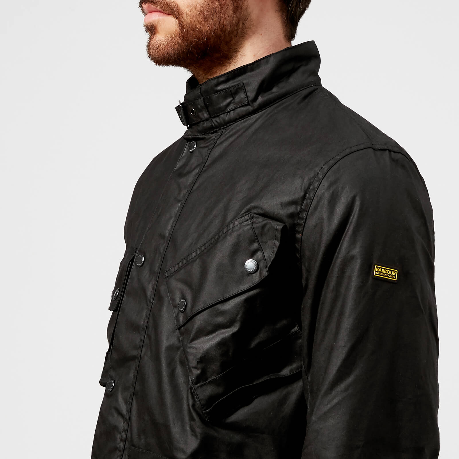 Barbour international legion wax jacket store