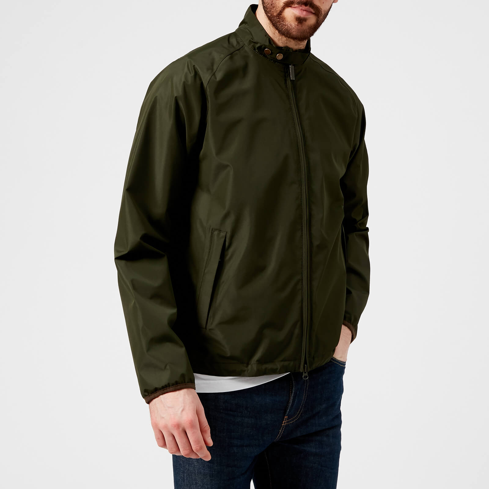 Barbour short jacket store