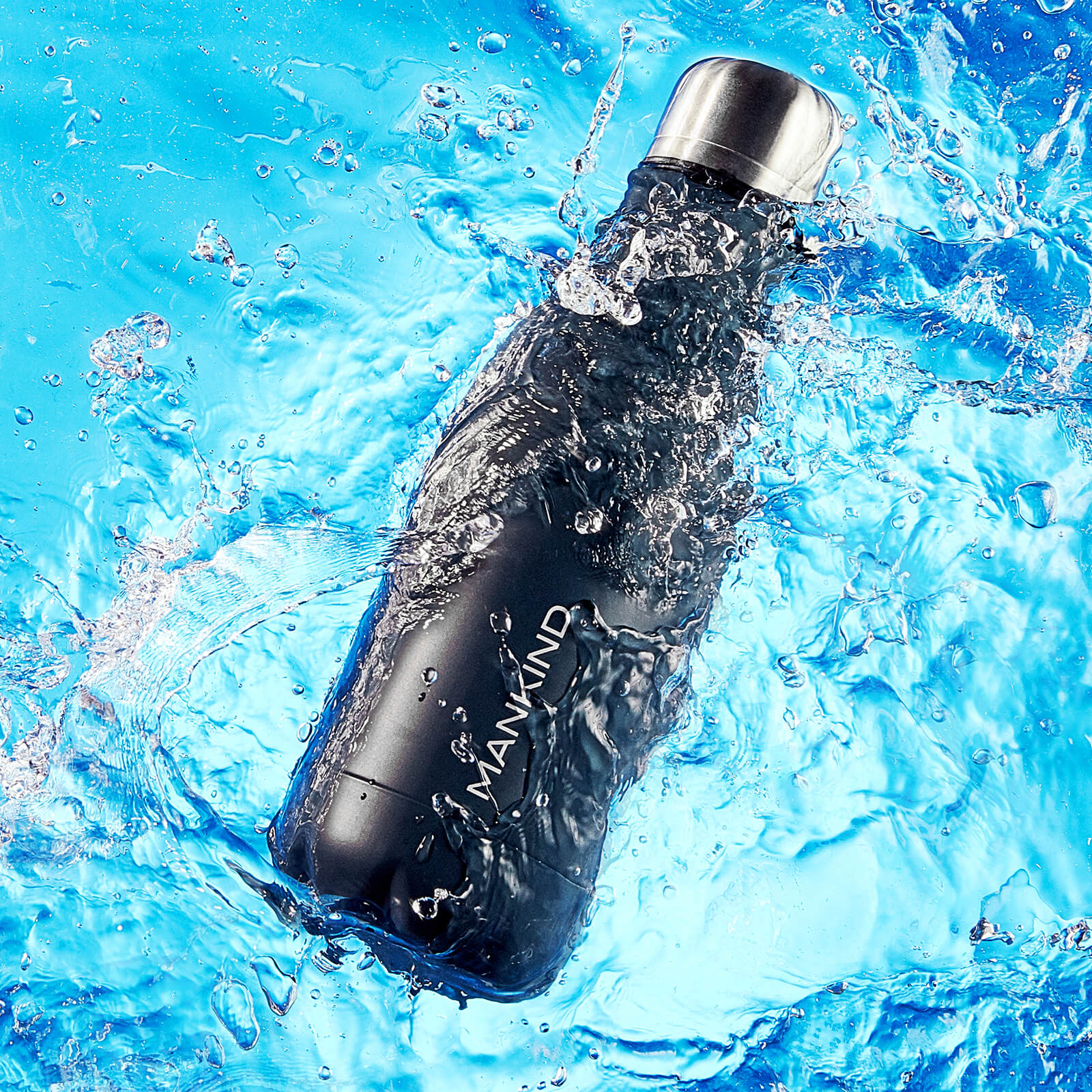 Mankind Stainless Steel Water Bottle